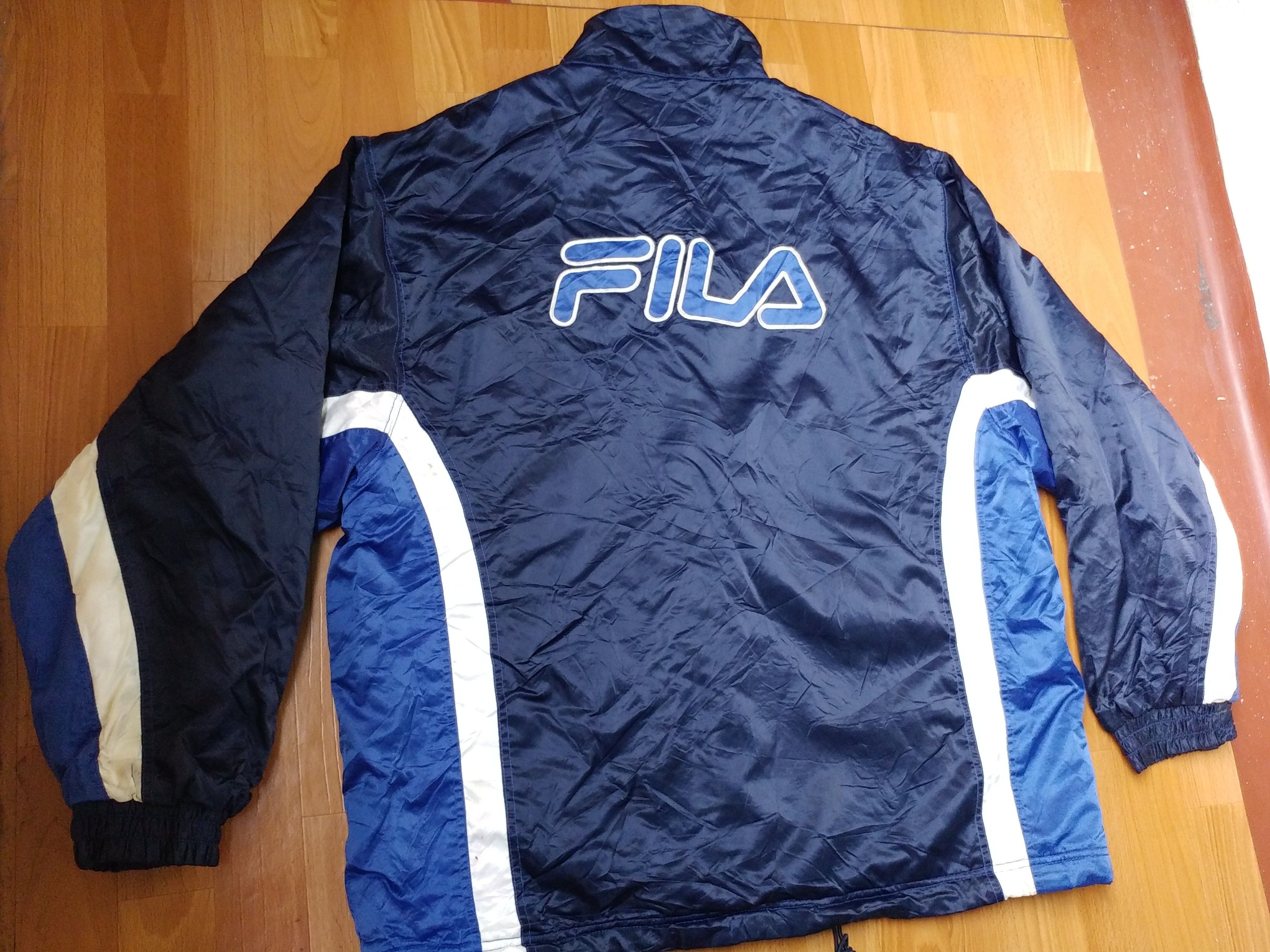 Fila FILA jacket, blue, vintage, 90s hip hop windbreaker size XL Size US XL / EU 56 / 4 - 4 Thumbnail