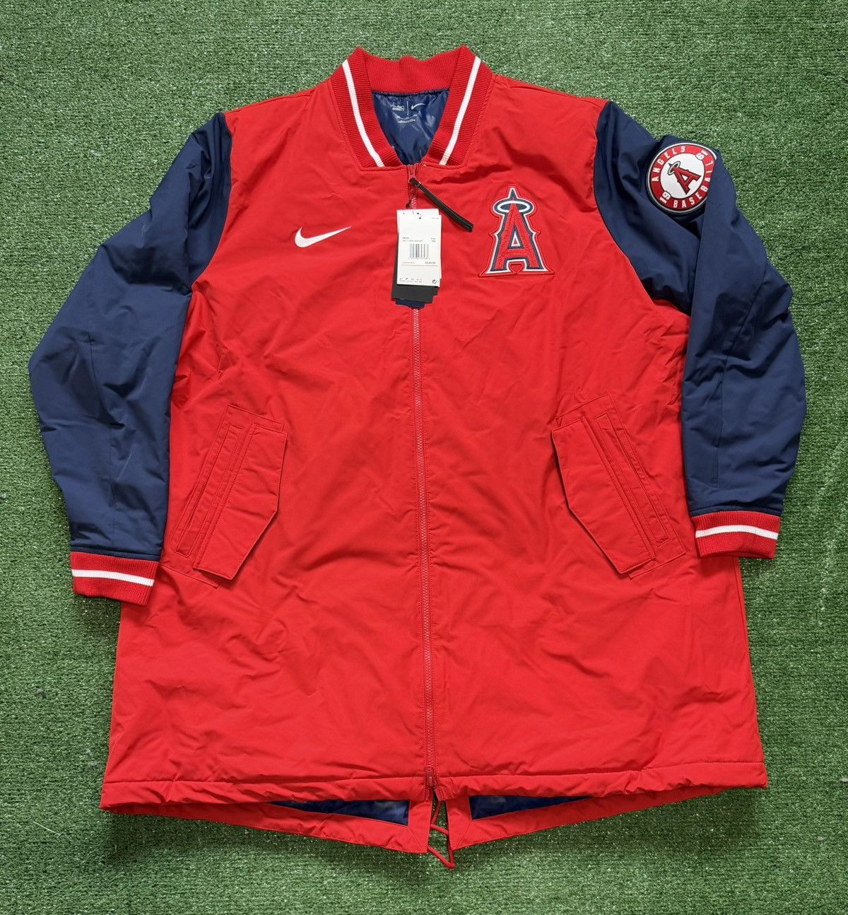 Nike Nike MLB LA Angels Authentic Dugout Full-Zip Jacket Size US XXL / EU 58 / 5 - 1 Thumbnail
