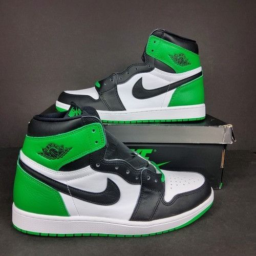 Jordan Brand Jordan 1 Retro High OG "Lucky Green" Size 12 Shoes Size US 12 / EU 45 - 1 Thumbnail