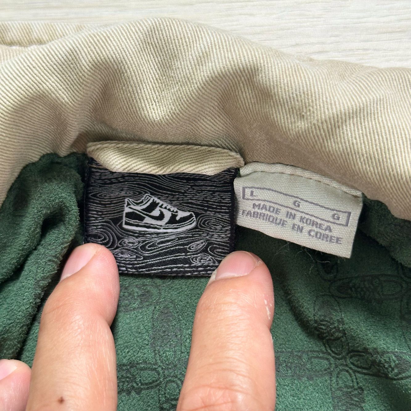 Nike RARE Vintage Nike SB Hemp Jacket Peace Size L Size US M / EU 48-50 / 2 - 5 Thumbnail