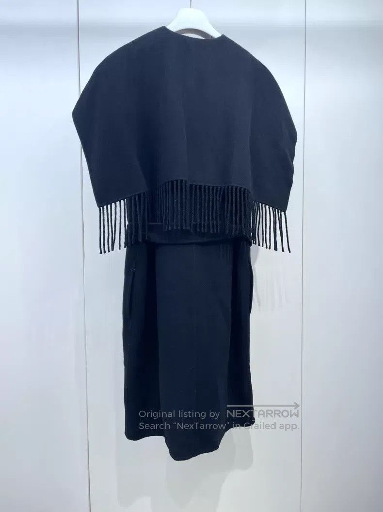 Hermes Hermes Cashmere Fringe Sleeveless Coat Size XS / US 0-2 / IT 36-38 - 2 Thumbnail