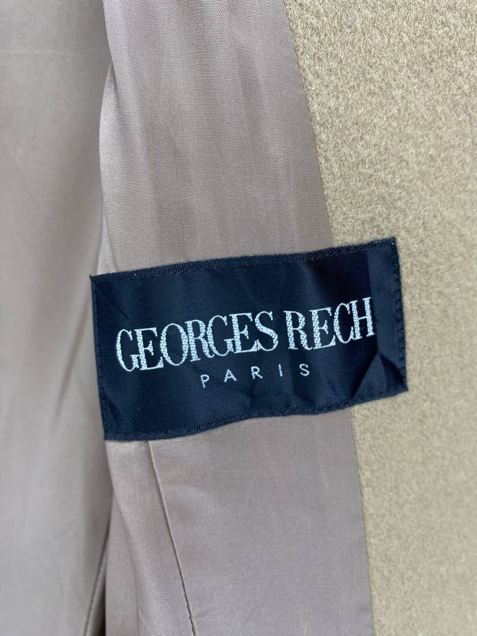 George Vintage Georges Rech Paris Wool Long Jacket Size XS / US 0-2 / IT 36-38 - 8 Thumbnail