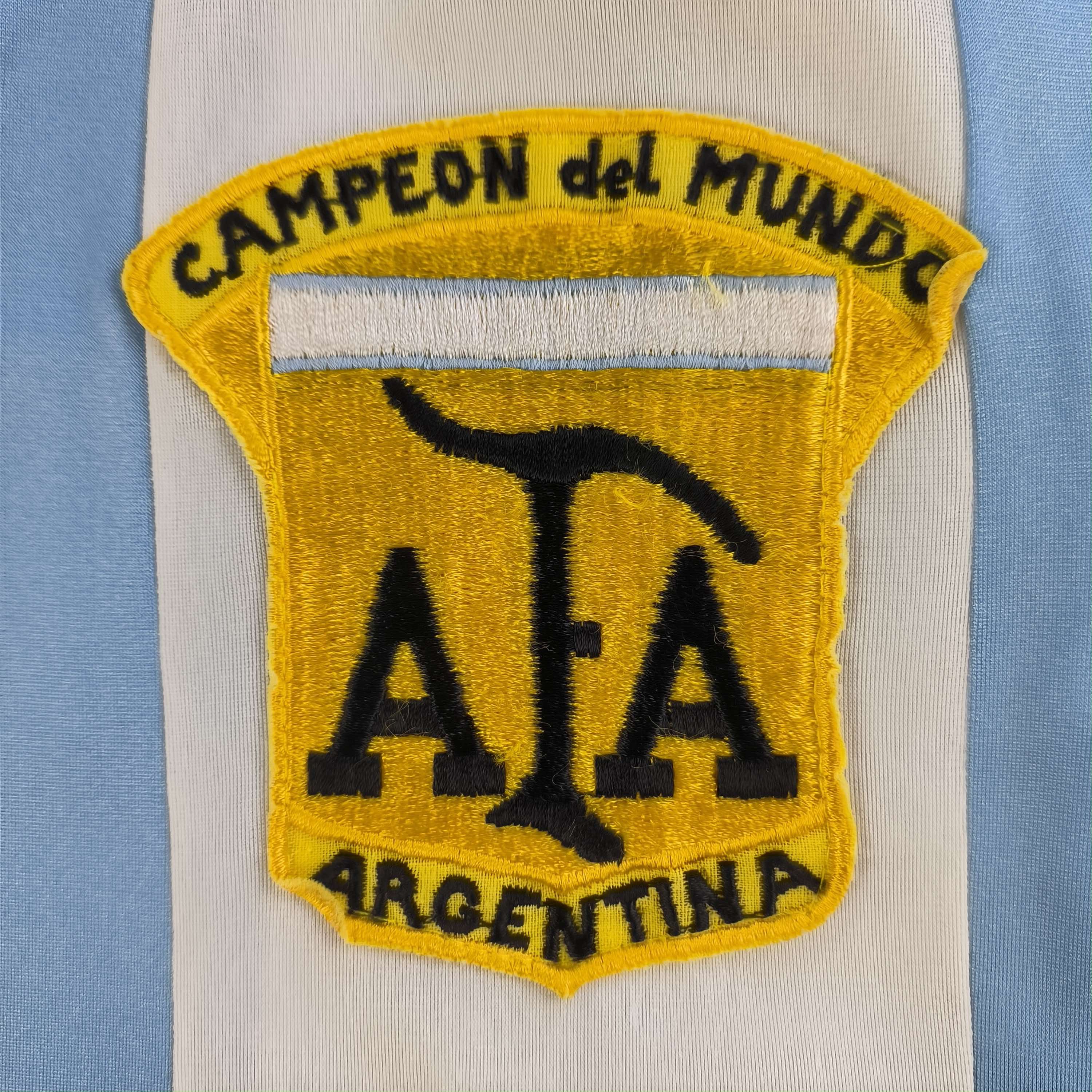 Le Coq Sportif Argentina 1980-82 Le Coq Sportif home football jersey size M Size US M / EU 48-50 / 2 - 3 Thumbnail