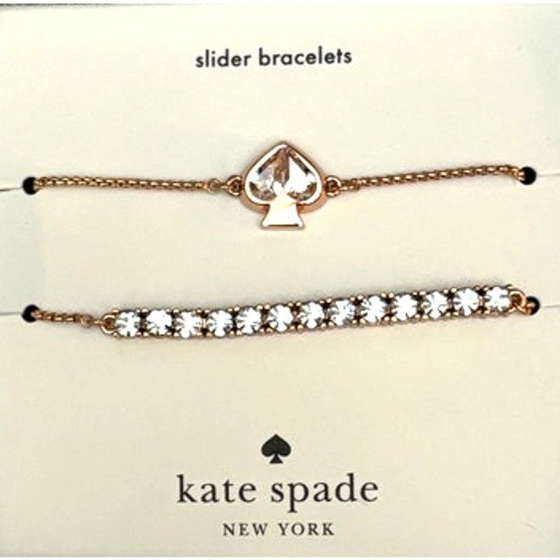 Kate Spade KATE SPADE 2-pc Slider Bracelet Gift Set | Rose Gold Color Size ONE SIZE - 3 Thumbnail