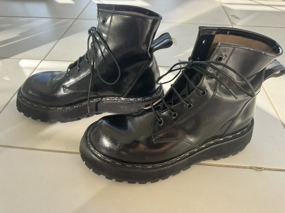 Premiata MEN LEATHER WORKWEAR BOOTS Size US 8 / EU 41 - 3 Thumbnail
