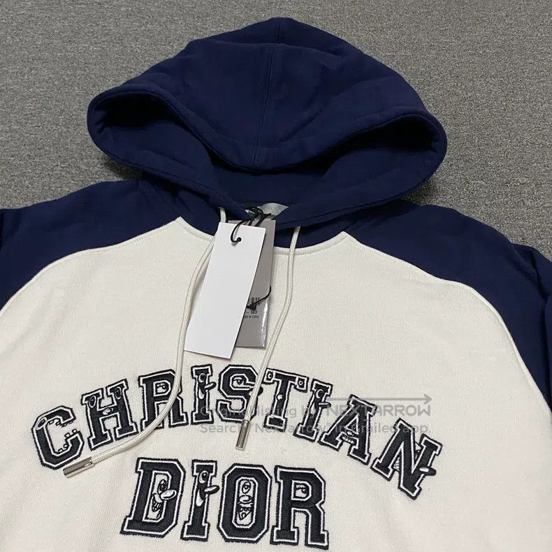 Dior Dior Embroidered logo co-branded sweatshirt Size US M / EU 48-50 / 2 - 3 Thumbnail