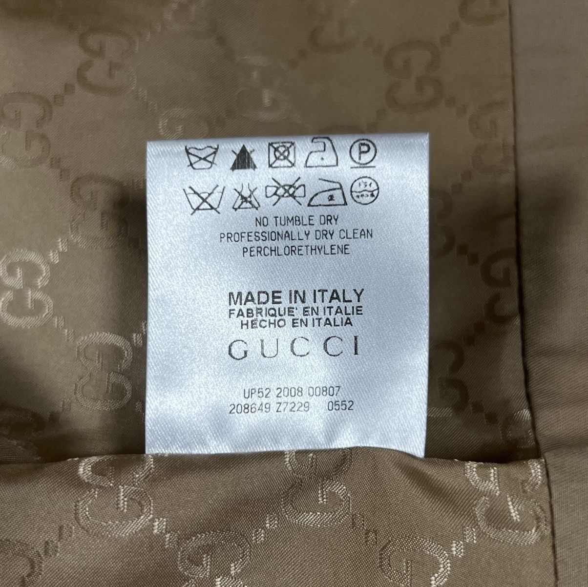 Gucci |[ FW08 Gucci M65 Military Field Jacket ]| Size US XL / EU 56 / 4 - 13 Thumbnail