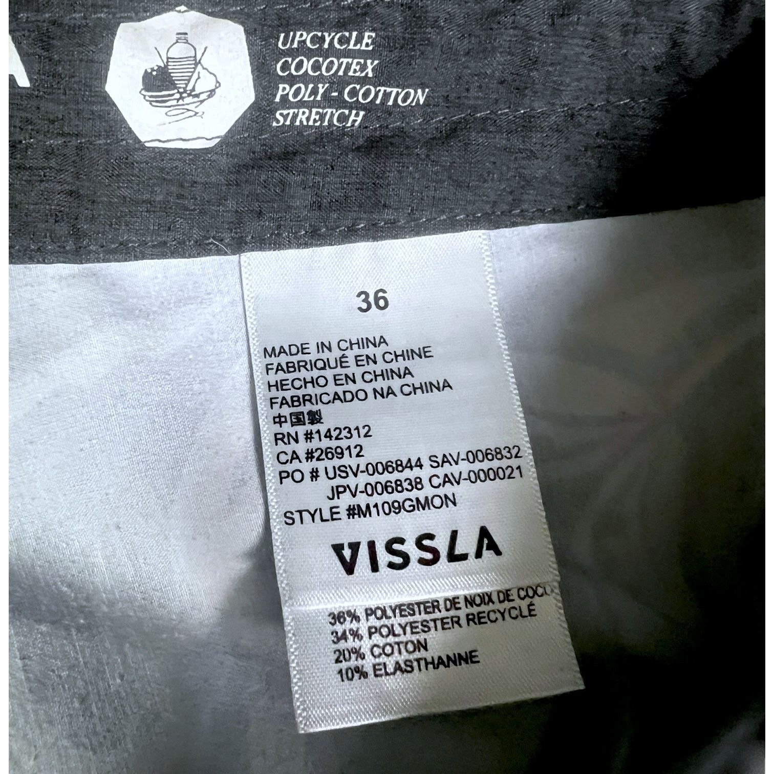 Vissla Vissla Floral Paisley Hawaiian Board Shorts 36 $65 Retail Size US 36 / EU 52 - 4 Thumbnail