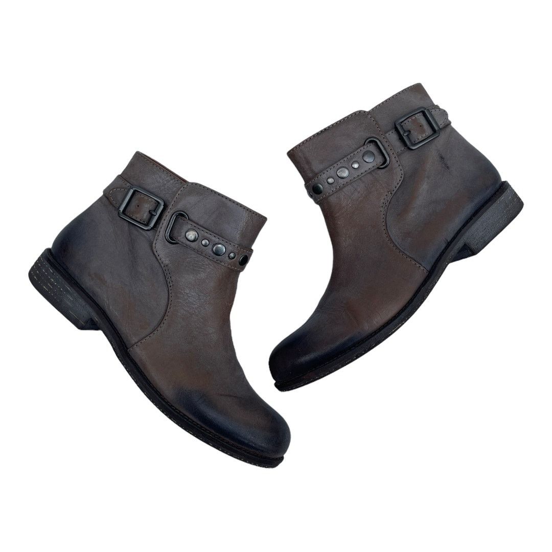 Lucky Brand Lucky Brand Paulinne Grey Studded Ankle Booties Size 7.5 Size US 7.5 / IT 37.5 - 1 Thumbnail