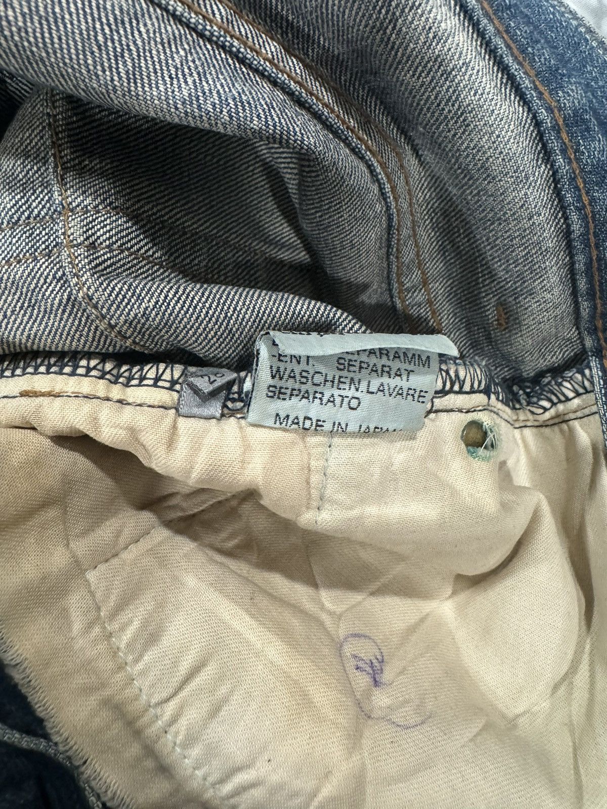 Dior × Hedi Slimane Dior Homme Hedi Silmane Blue Lusters Size US 28 / EU 44 - 6 Thumbnail