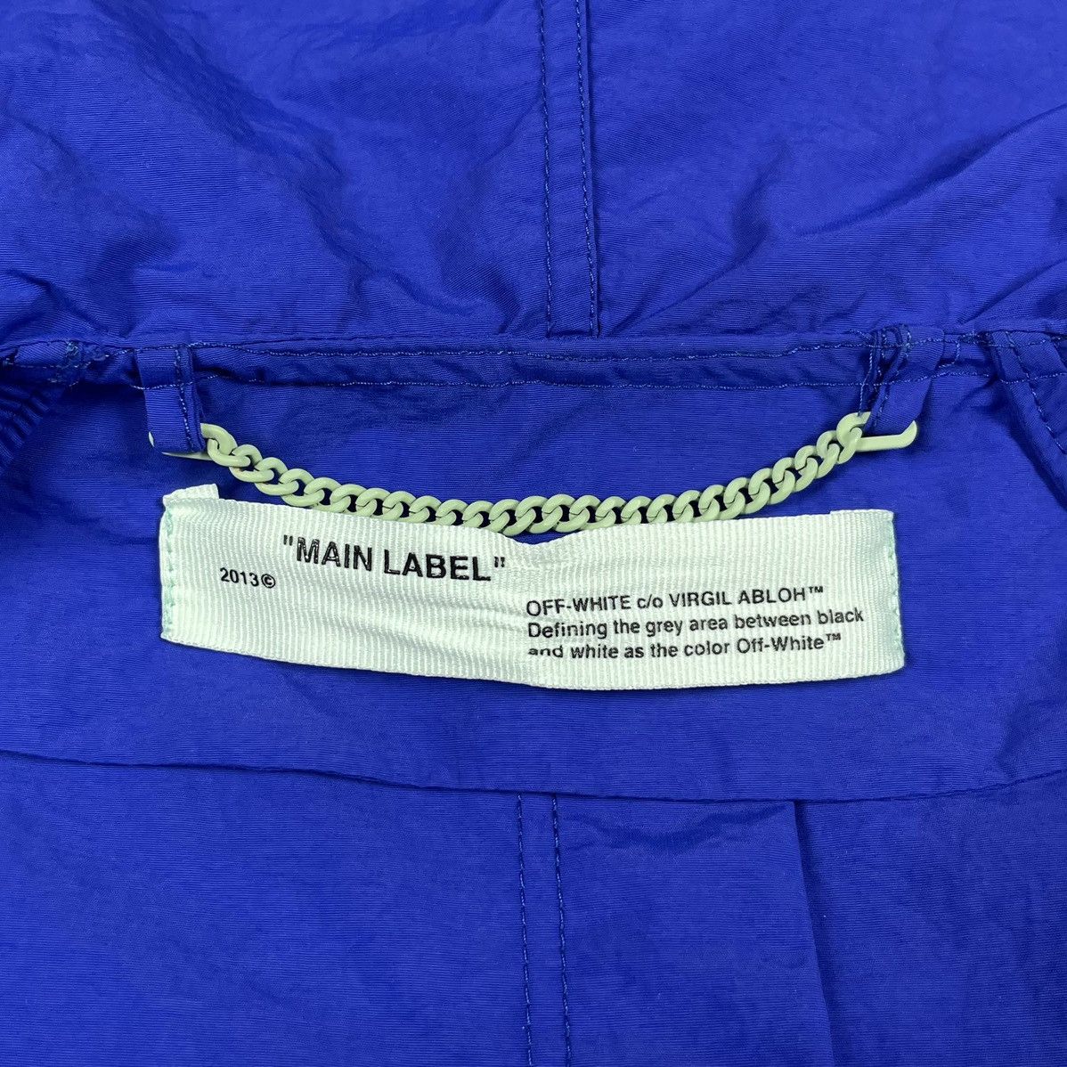 Off-White Off-White Logo Windbreaker Coat Full-length jackets Size US S / EU 44-46 / 1 - 11 Thumbnail