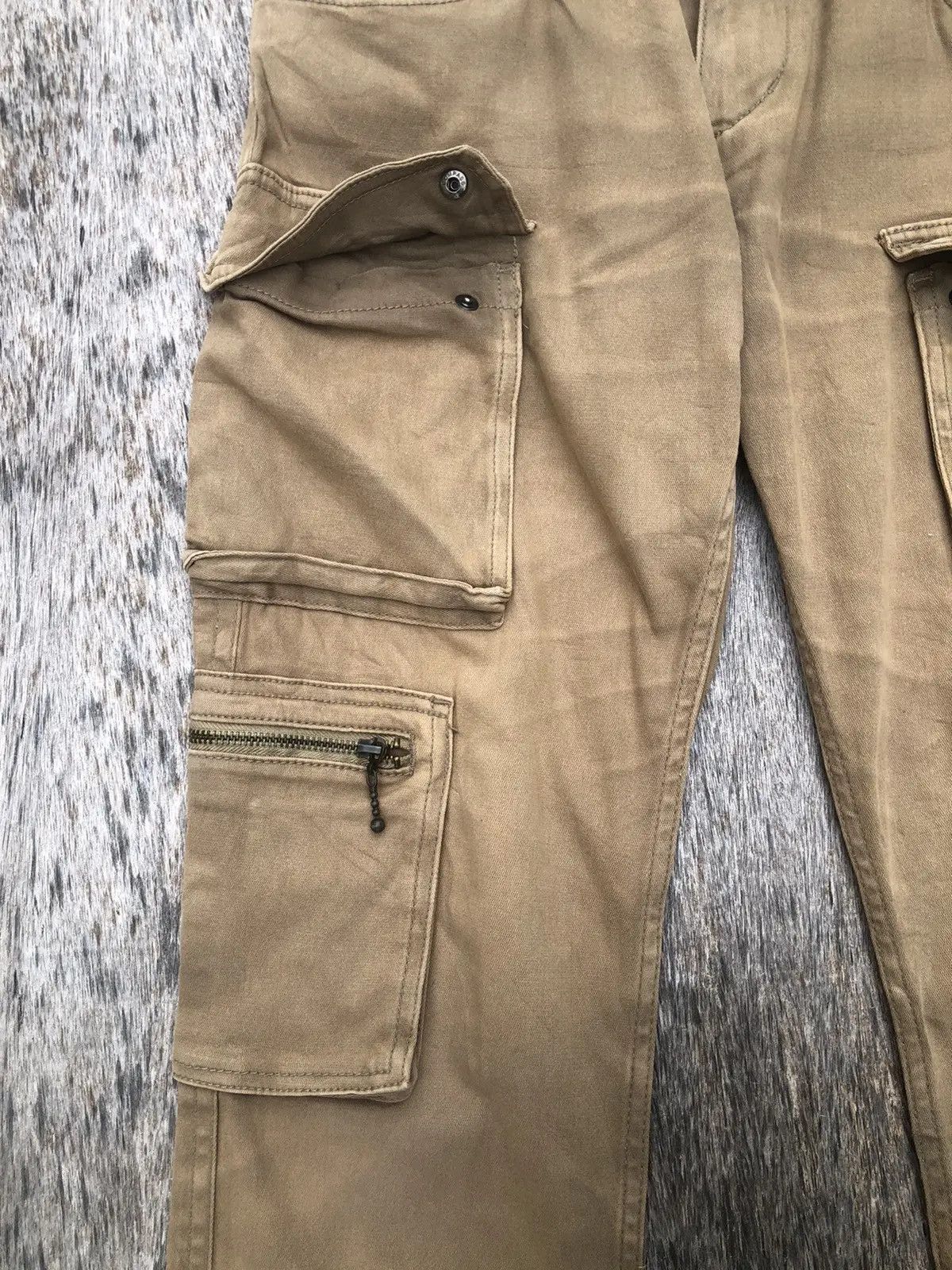Japanese Brand × Vintage Vintage Japanese Cargo Pants 9 Pocket Tactical Cargo Size US 30 / EU 46 - 5 Thumbnail