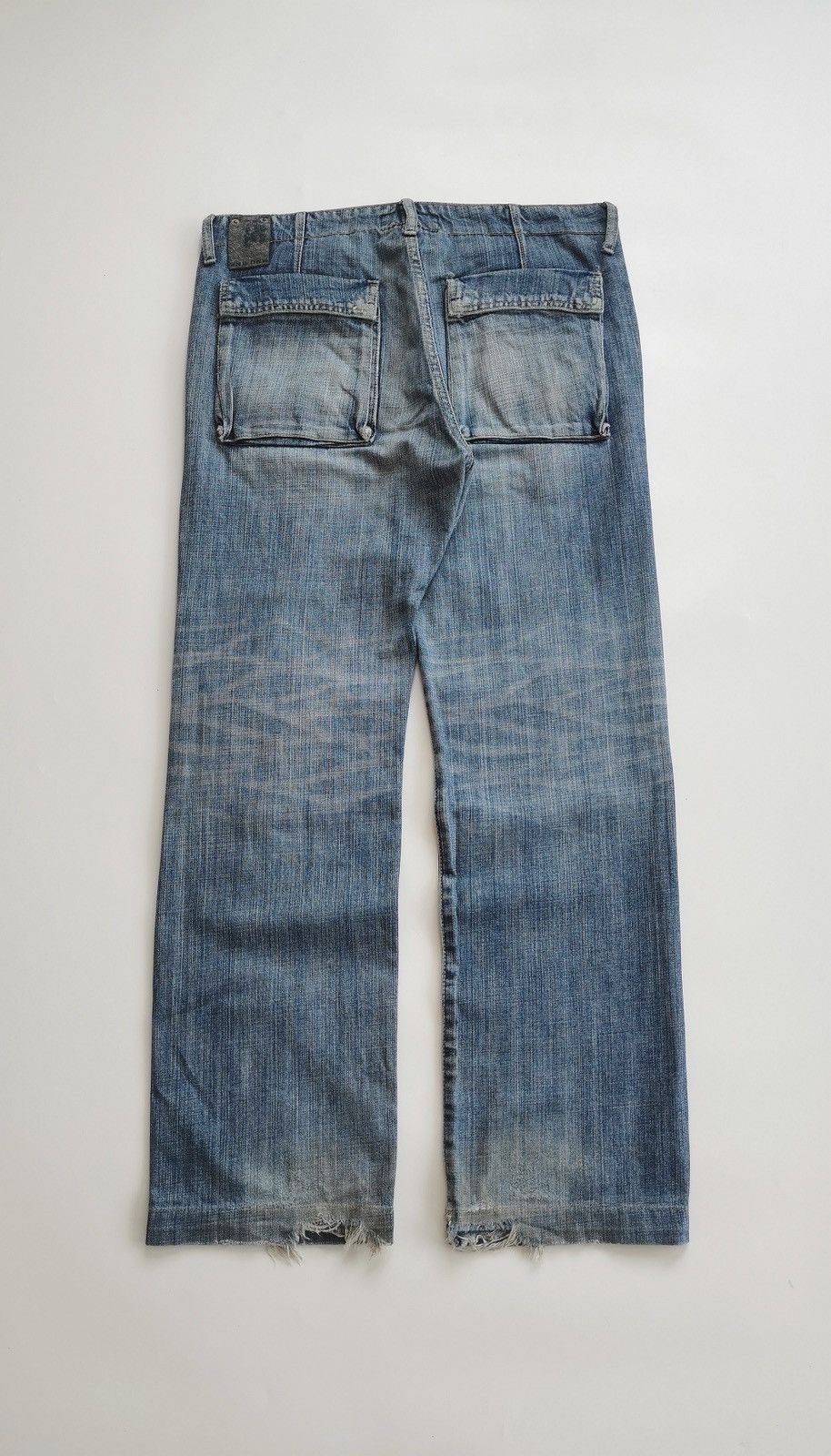 Paul Smith Thrashed Paul Smith Snap Multipocket Distressed Jeans Size US 34 / EU 50 - 6 Thumbnail