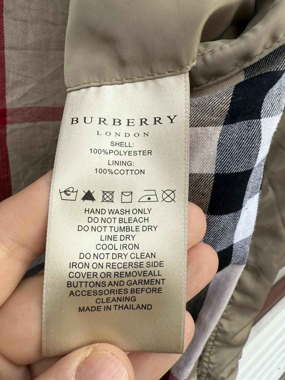 Burberry Burberry London lightweight jacket / windbreaker XXL fit XL Size US XXL / EU 58 / 5 - 8 Thumbnail