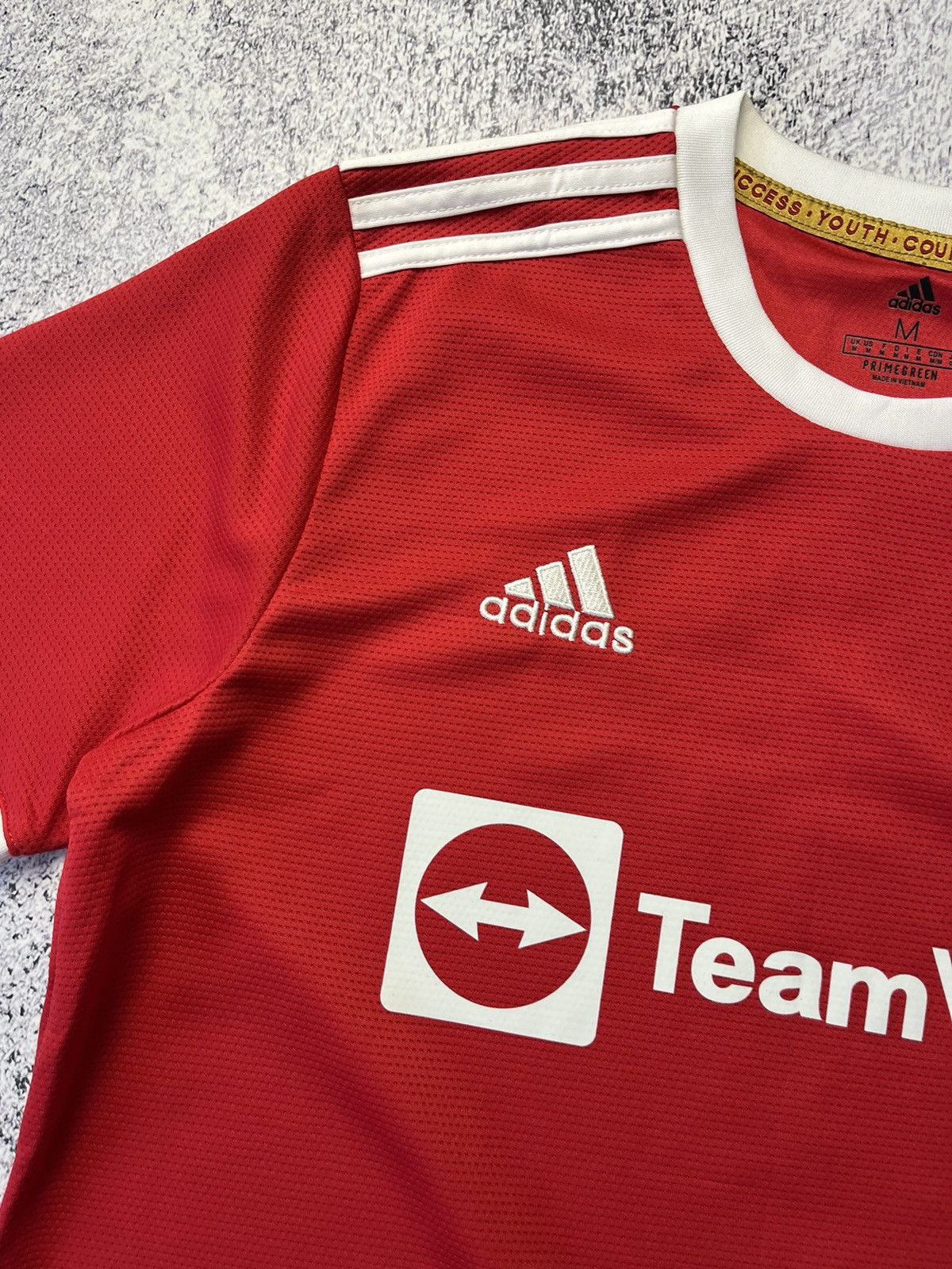 Adidas Vintage Ronaldo #7 Manchester United Home 2021/22 Size US M / EU 48-50 / 2 - 9 Thumbnail