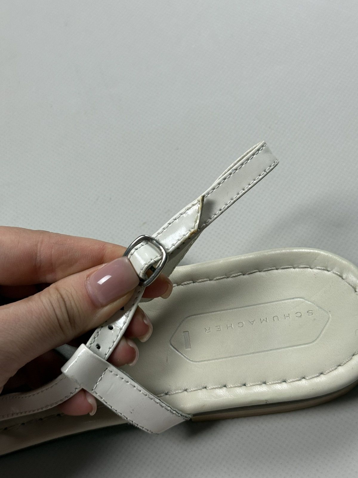 DOROTHEE SCHUMACHER Schumacher Ladies Leather Strappy Flats Sandals Size 40 Size US 10 / IT 40 - 16 Thumbnail