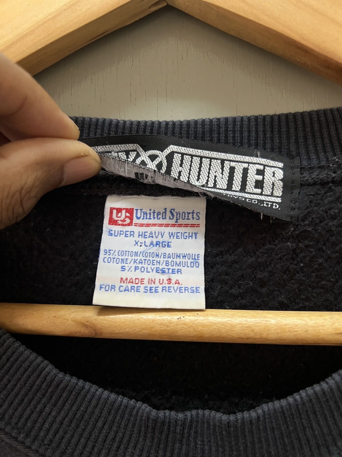Bounty Hunter Vintage Bounty Hunter Graphic Sweatshirt Size US XL / EU 56 / 4 - 7 Thumbnail