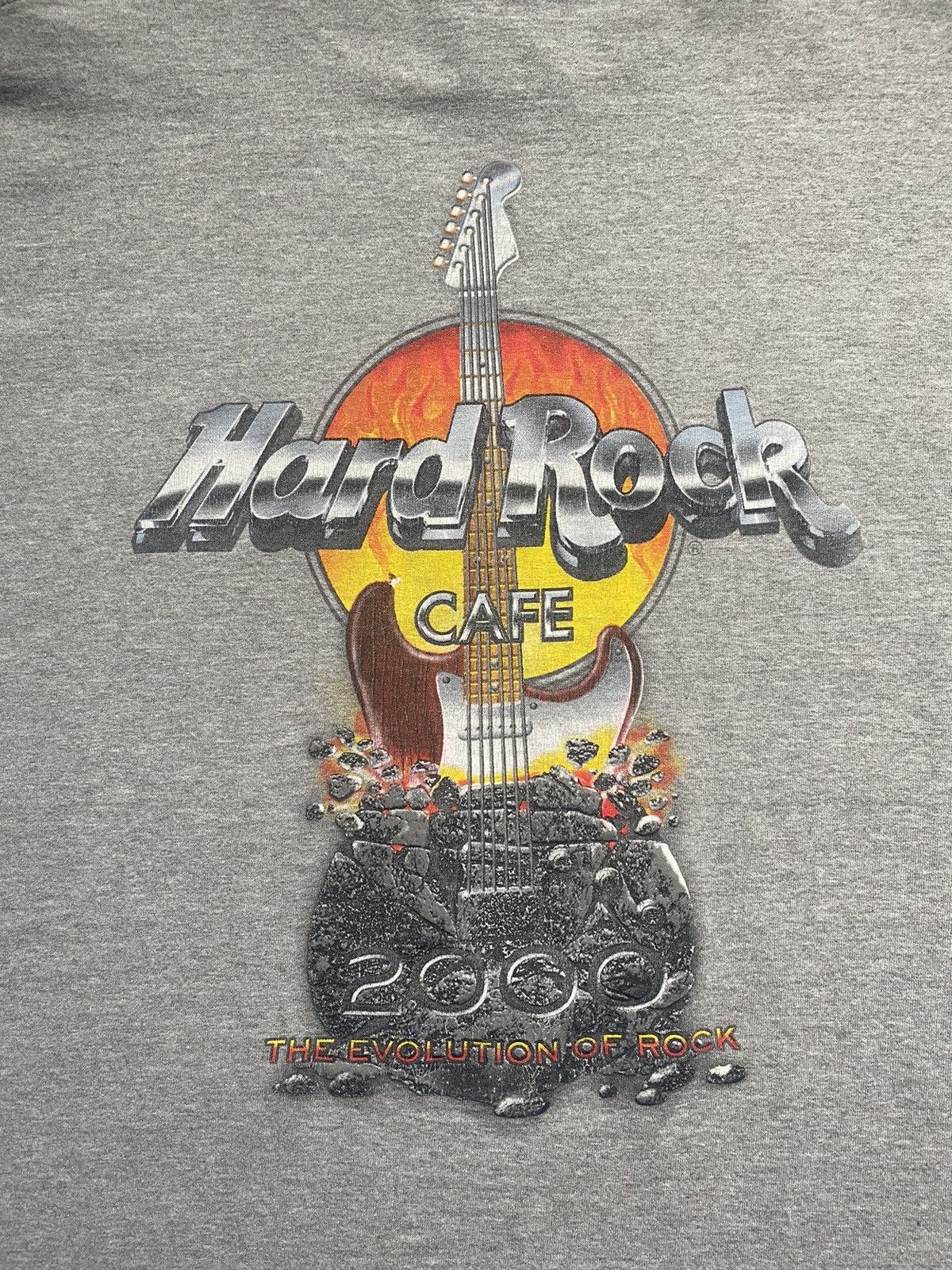 Hard Rock Cafe × Vintage Vintage Y2K Hard Rock Tee Shirt Size US XL / EU 56 / 4 - 3 Thumbnail