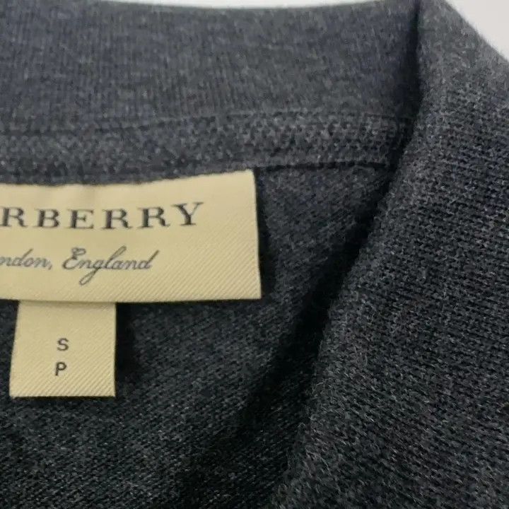 Burberry Burberry Burberry Mens Grey Polo Shirt-2507 Size US S / EU 44-46 / 1 - 6 Thumbnail