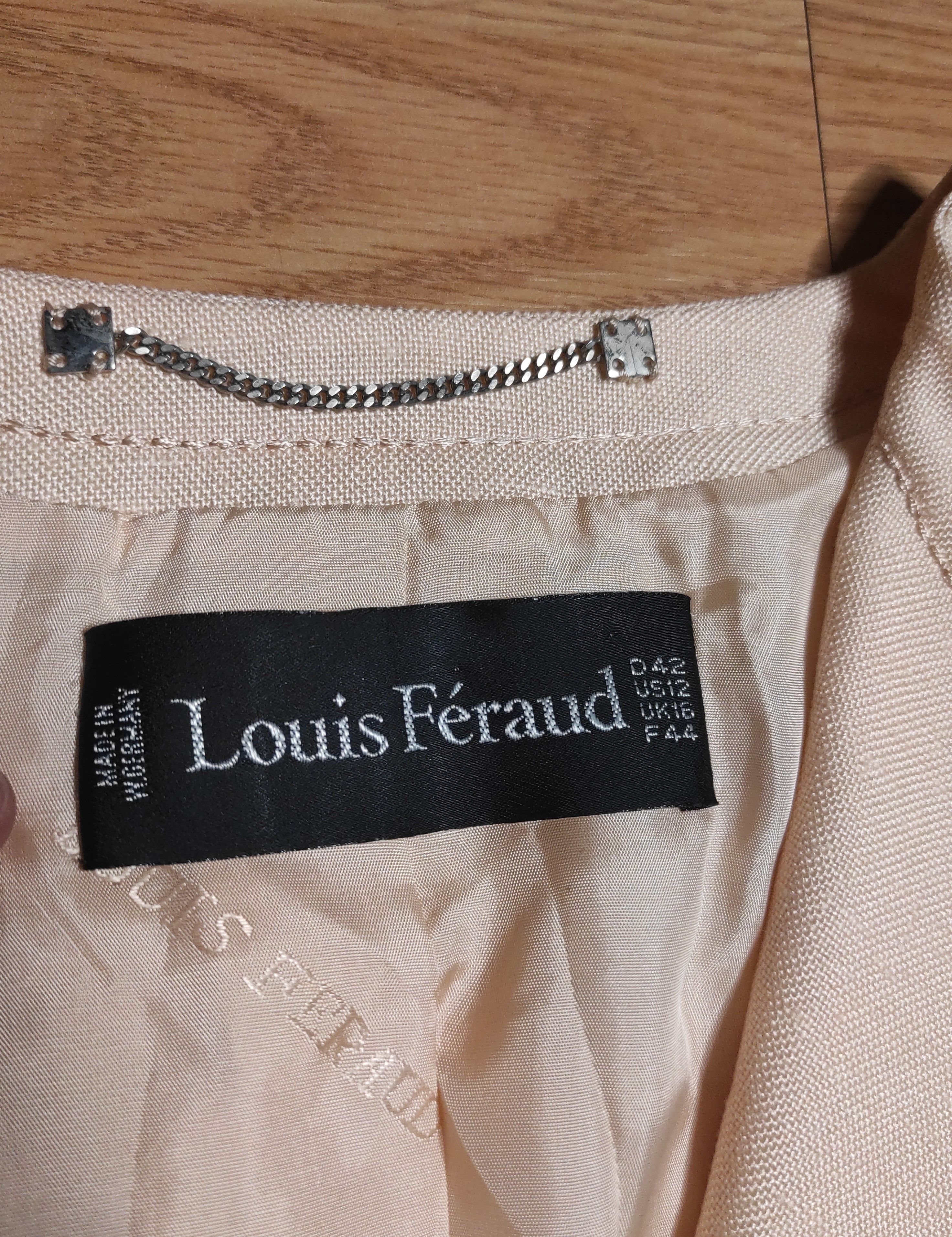 Designer × Louis Feraud **NEW! Louis Feraud 100% Viscose Blazer** Size XL / US 12-14 / IT 48-50 - 6 Thumbnail