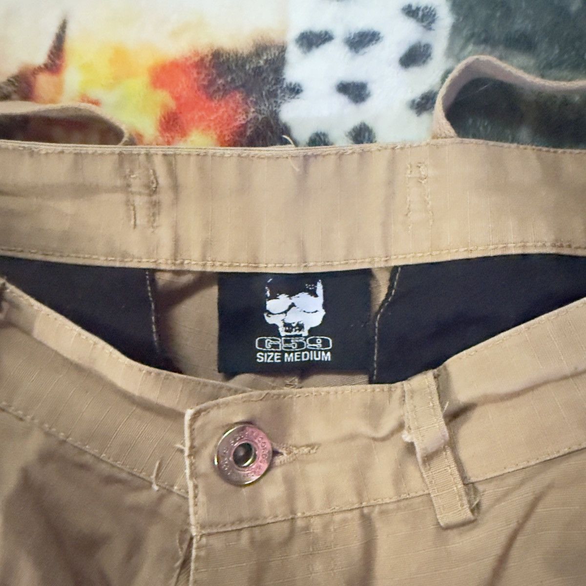 G59 Records G59 Logo Khaki Pants Size US 30 / EU 46 - 4 Thumbnail