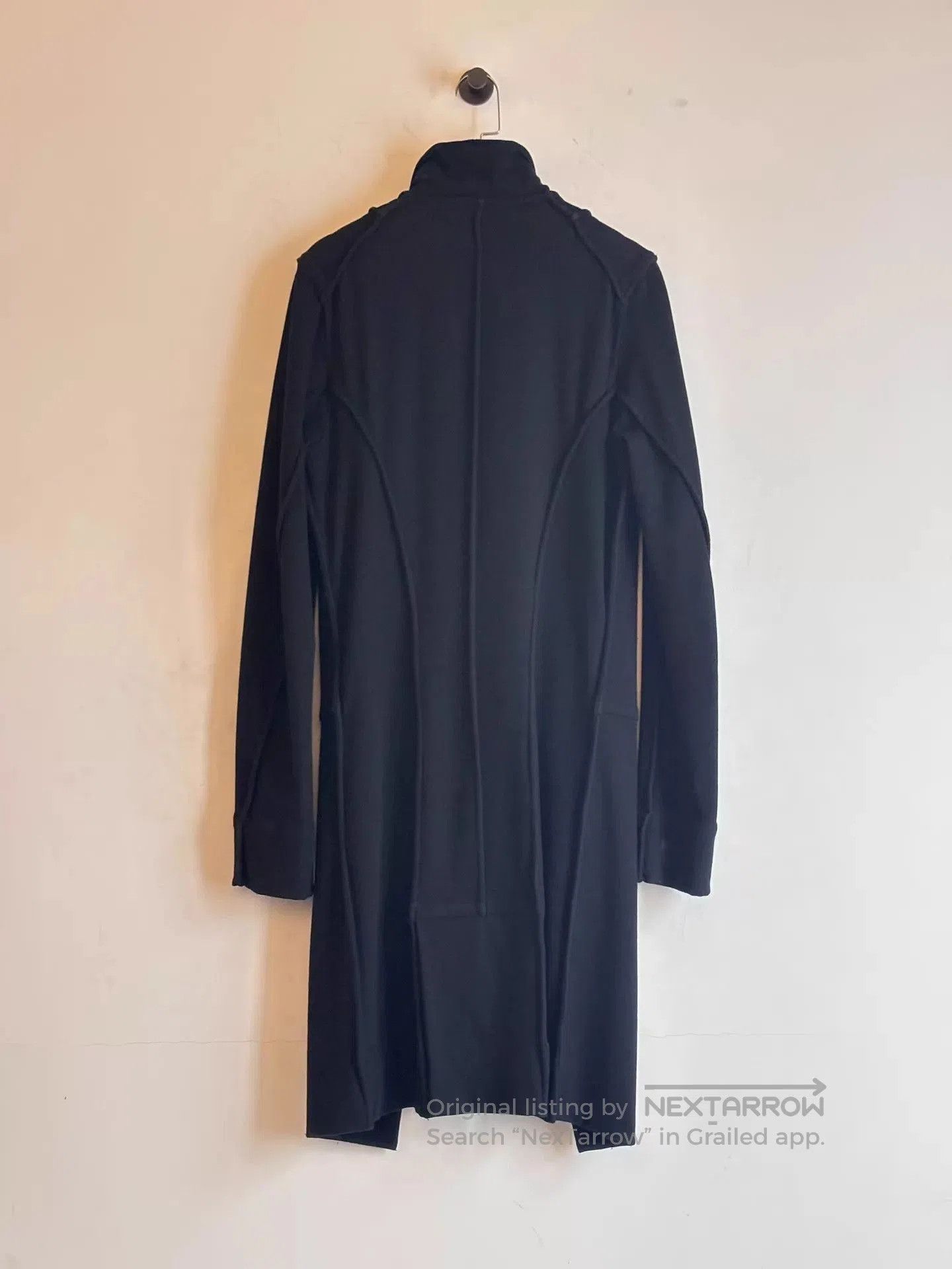 Ann Demeulemeester Long Black Button. Size US XS / EU 42 / 0 - 6 Thumbnail