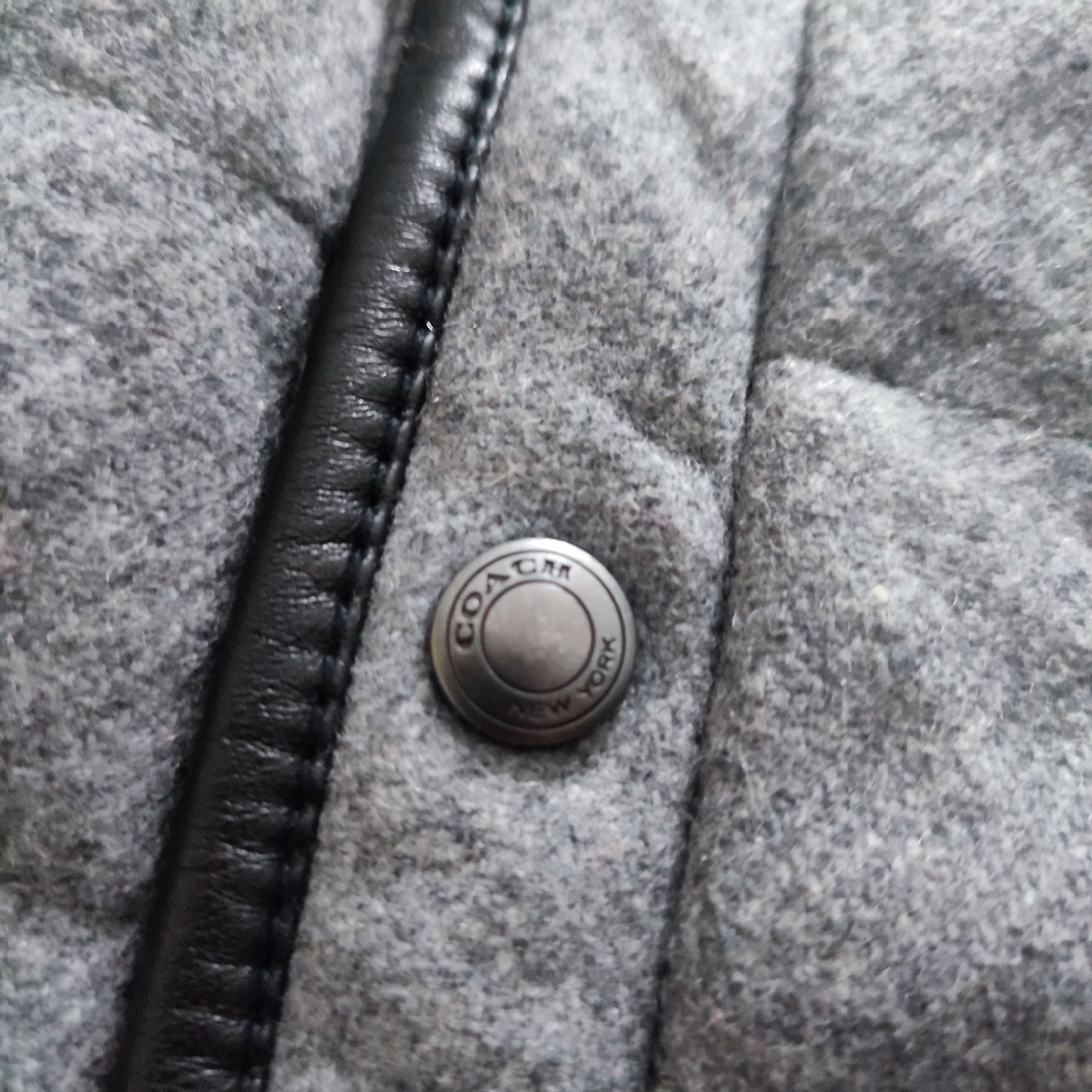 Coach × Designer 🔥STEALS🔥Rare Coach New York Insulated Knitwear Jacket Size US XS / EU 42 / 0 - 12 Thumbnail