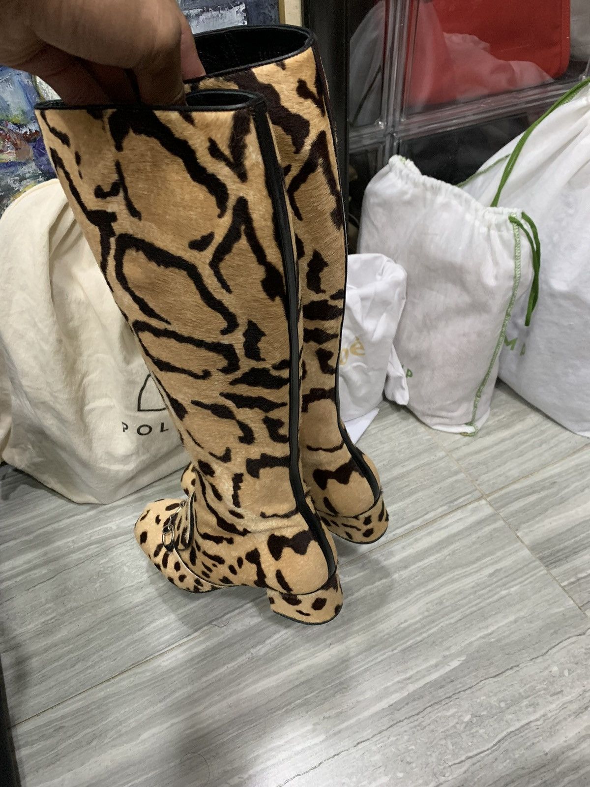 Gucci Gucci leopard Size US 7 / IT 37 - 3 Thumbnail