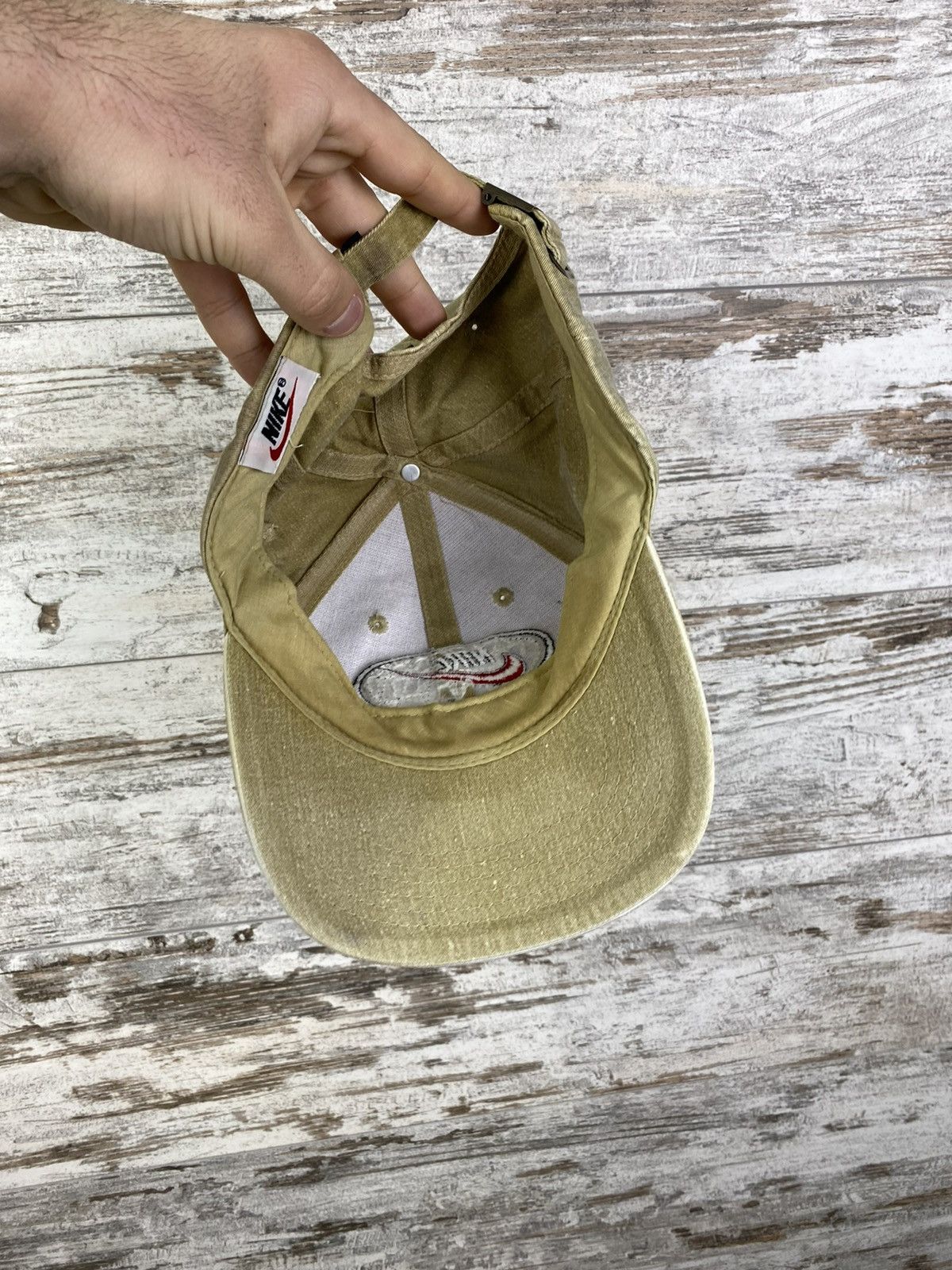 Nike × Vintage Mens Vintage Nike big logo hats cap hat y2k rare swoosh acg Size ONE SIZE - 7 Thumbnail