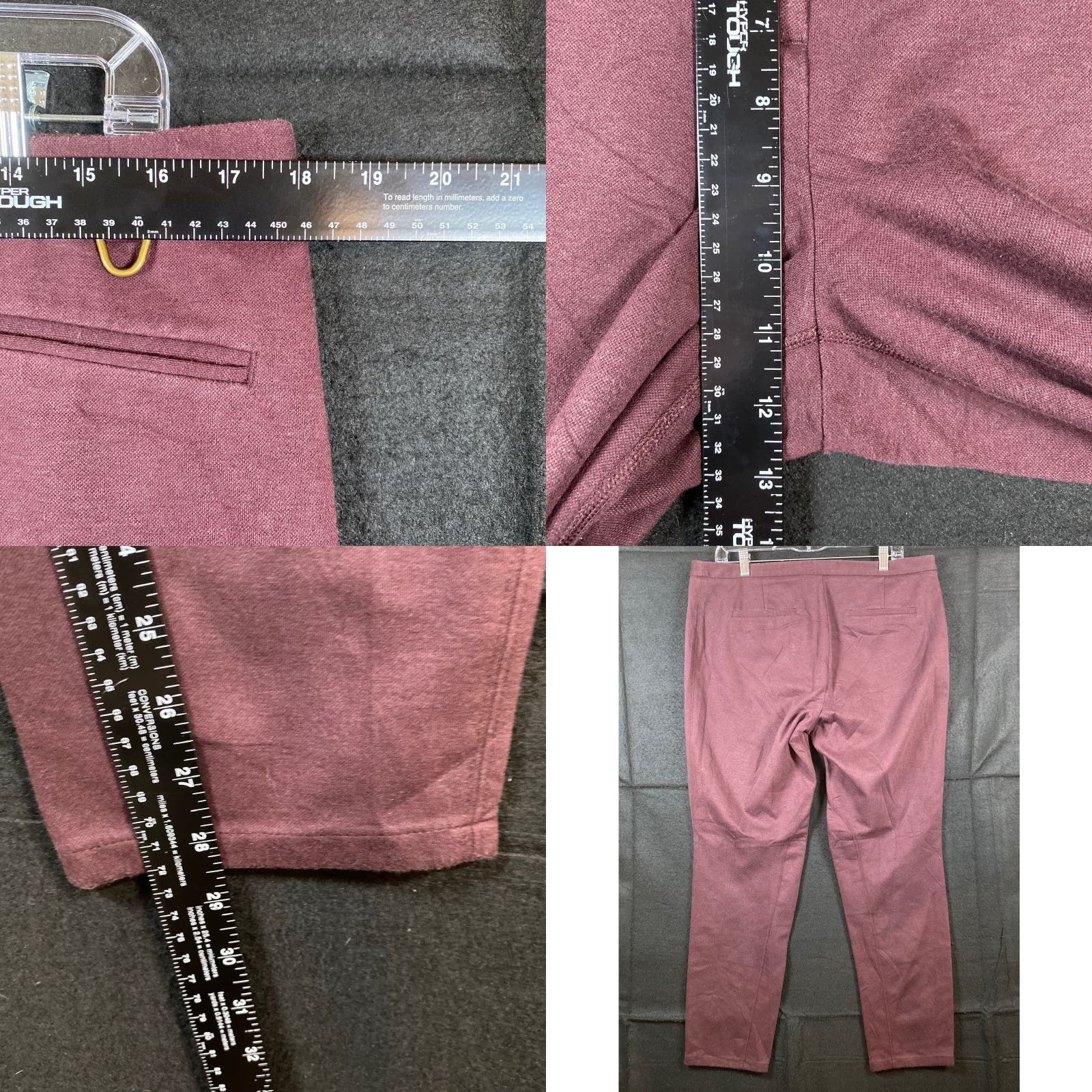 Talbots **Dalton Ankle Crop Pants Talbots Women Purple 14** User: **Talbots Women Purple Dalton Ankle Crop Pants 14** Size 25" / US 0 / IT 36 - 8 Thumbnail