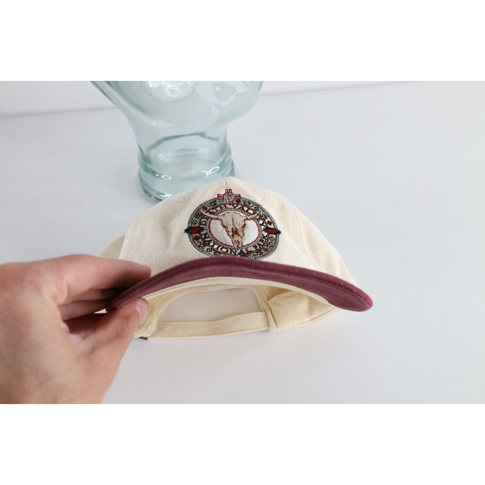 Vintage Vintage 90s Distressed Death Valley National Park Hat Size ONE SIZE - 9 Thumbnail