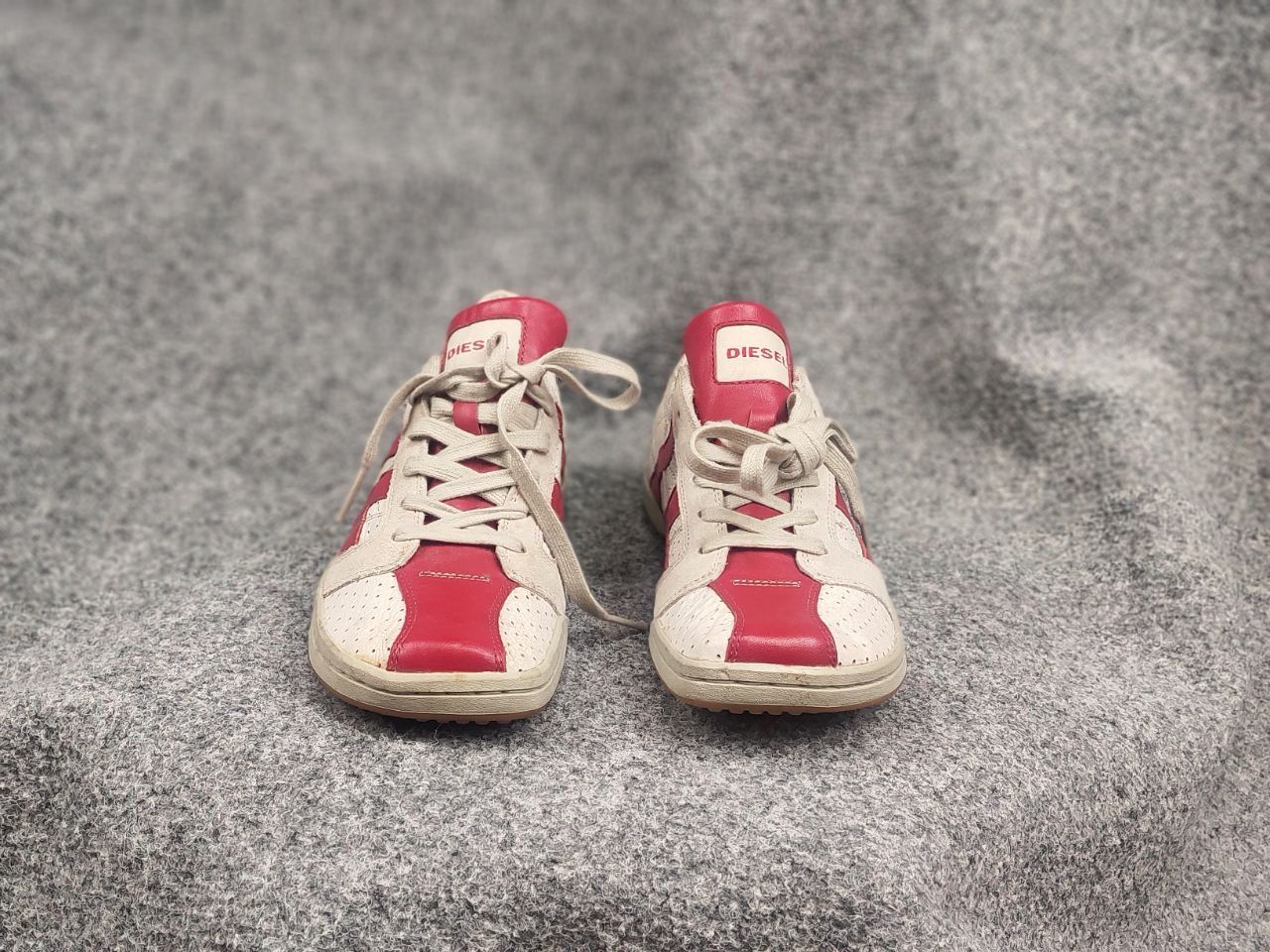 Diesel Vintage Diesel Clarita Y2K Leather square toe Sneakers Size US 9 / IT 39 - 7 Thumbnail