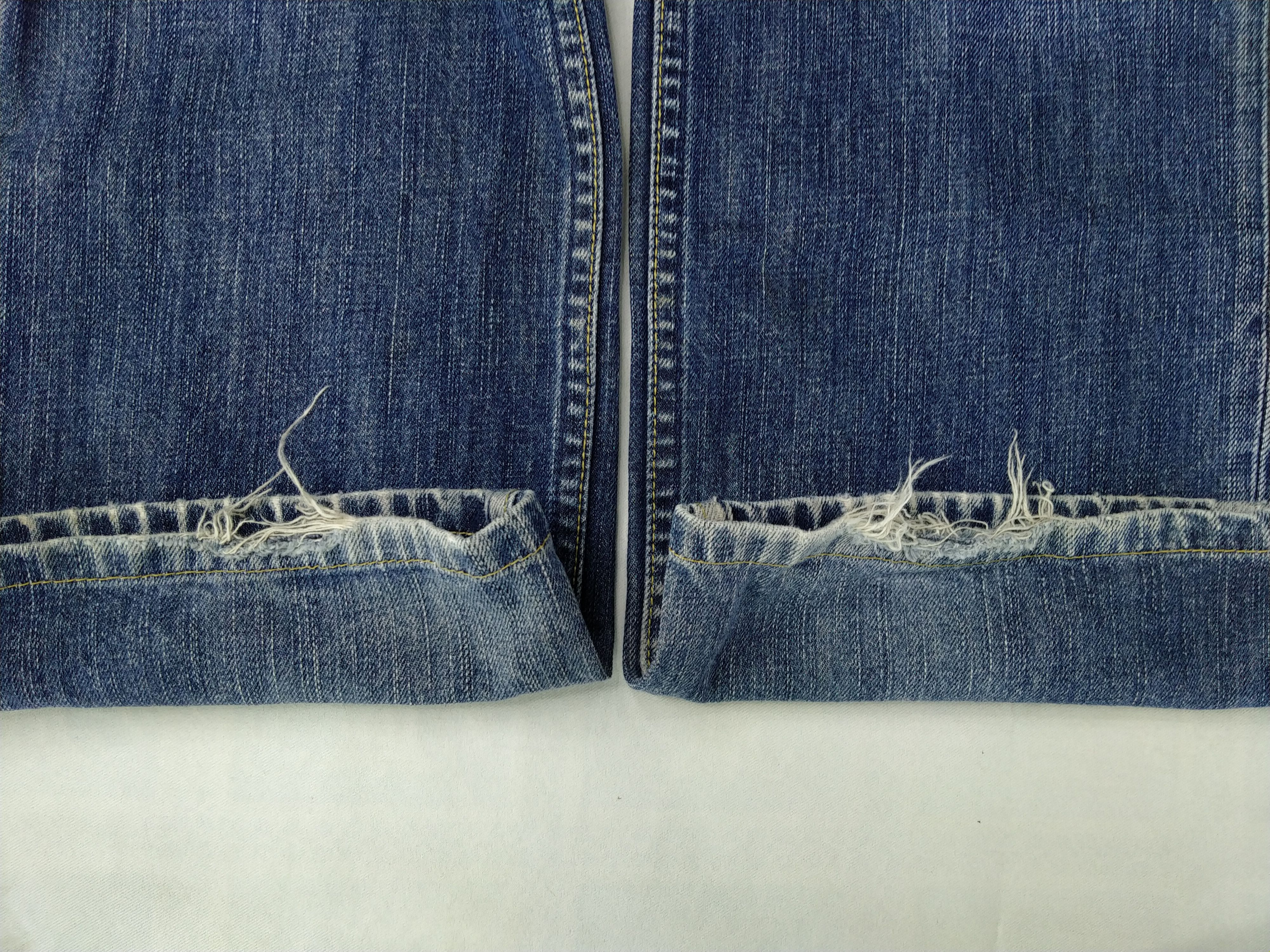 Levi's Blue Vintage Levi's 502 Distressed Ripped Denim -JN167 Size US 30 / EU 46 - 18 Thumbnail