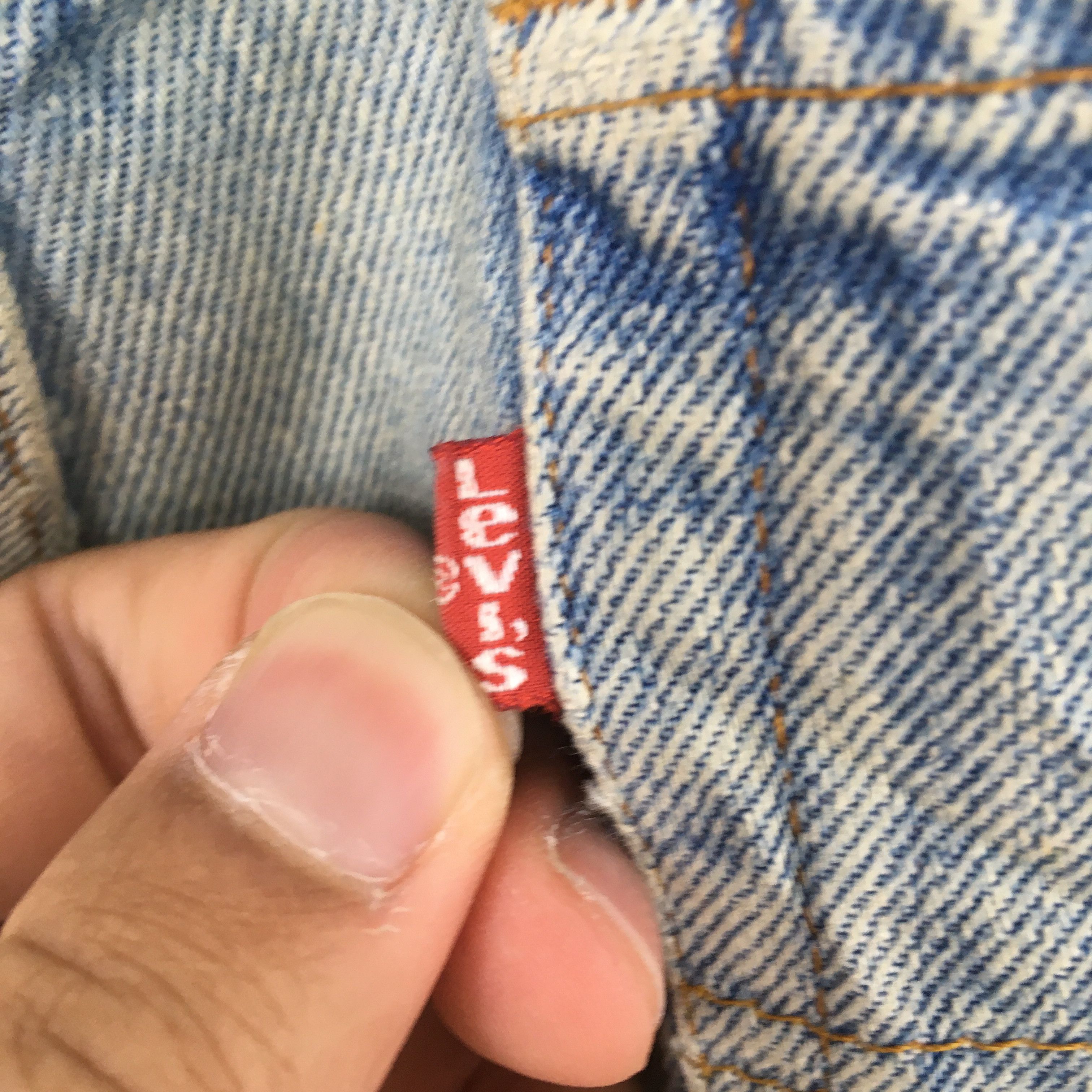 Levi's Size 29x31 Vintage 90s Levi's 501 High Rise Jeans S1893 Size 29" - 13 Thumbnail