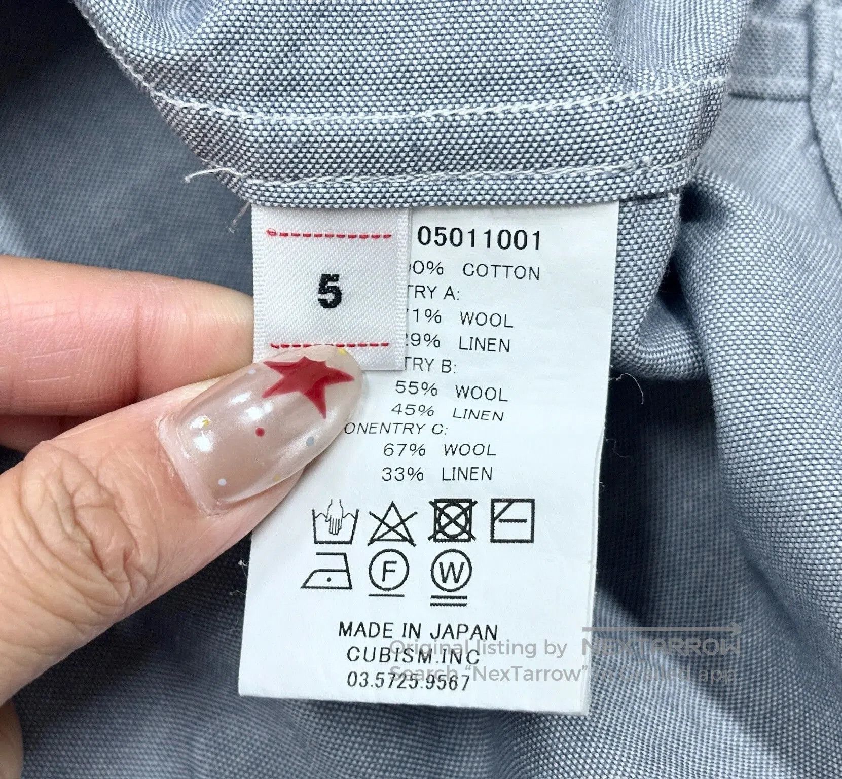 Visvim Visvim Albacore Long Sleeve Shirt. Size US XXL / EU 58 / 5 - 8 Thumbnail