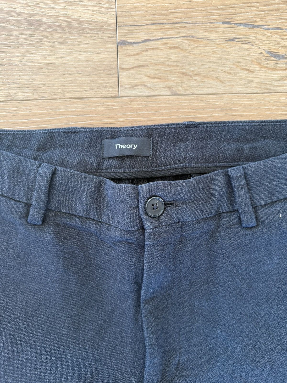 Theory Theory Chinos Textured Dark Grey Casual Pants Men’s Size 34 Size US 34 / EU 50 - 3 Thumbnail