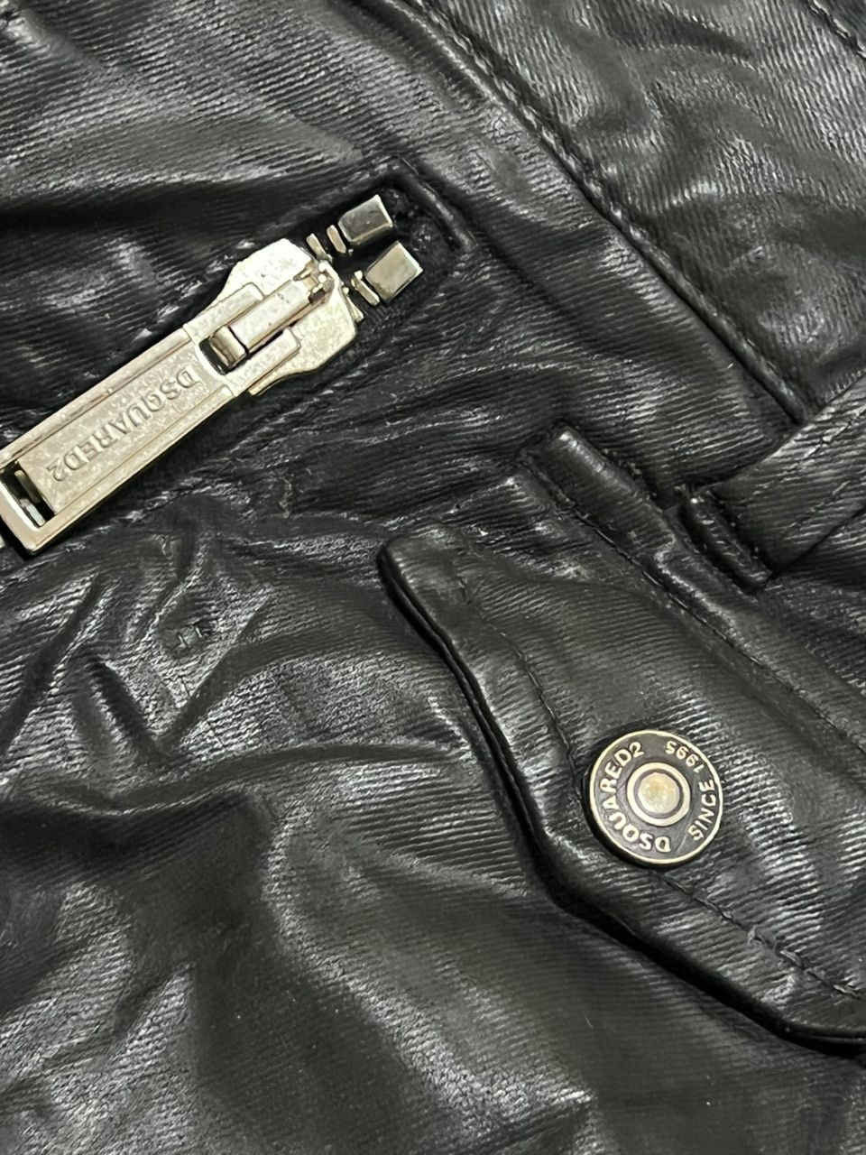 Dsquared2 Dsquared Biker Pant ( Elastane) Size US 32 / EU 48 - 7 Thumbnail