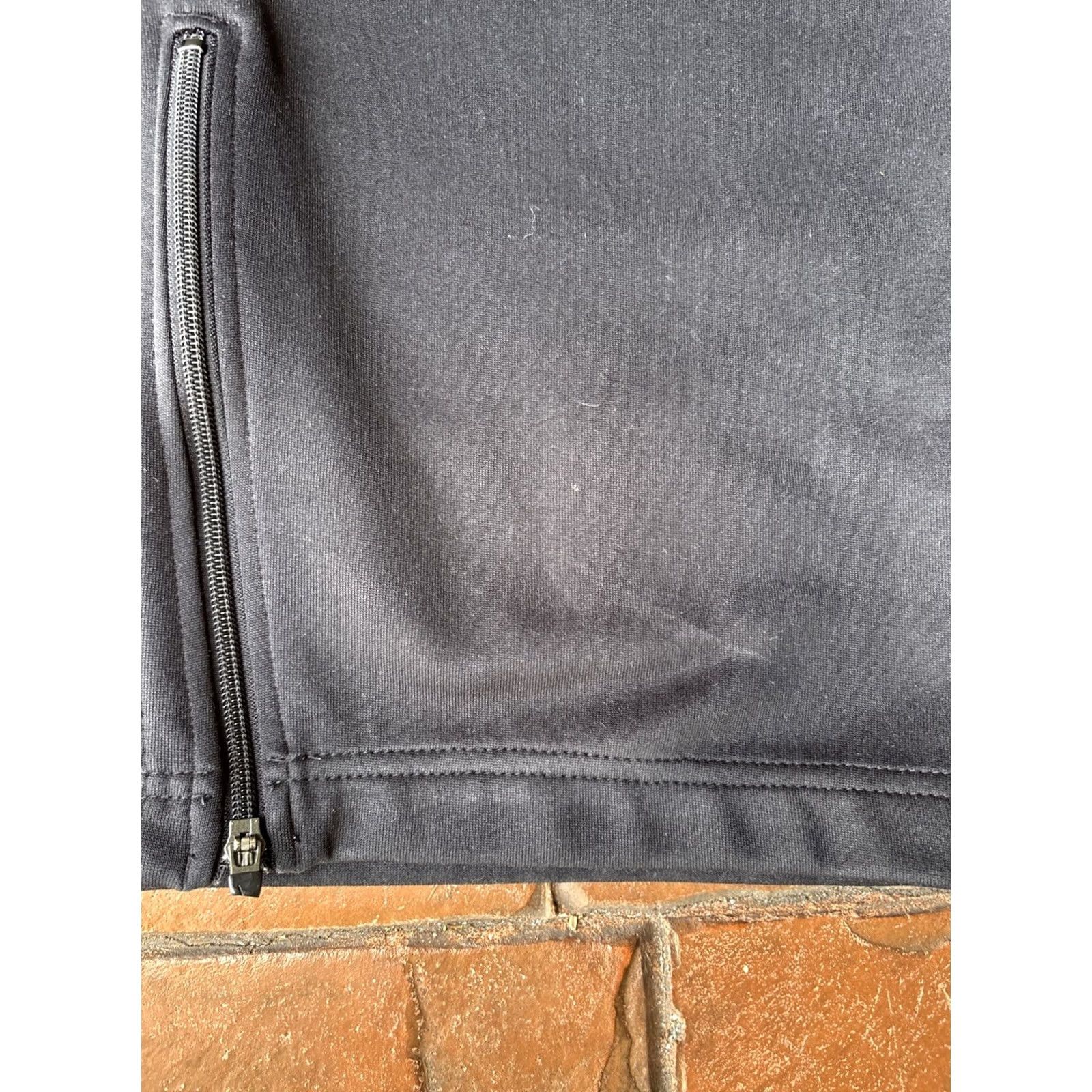 Nike VINTAGE Nike Sweatpants Track Pants XL Black Baggy Wide-Leg Men's Nike XL Black Sweatpants Basketball Gym Running Jogging Size US 36 / EU 52 - 7 Thumbnail