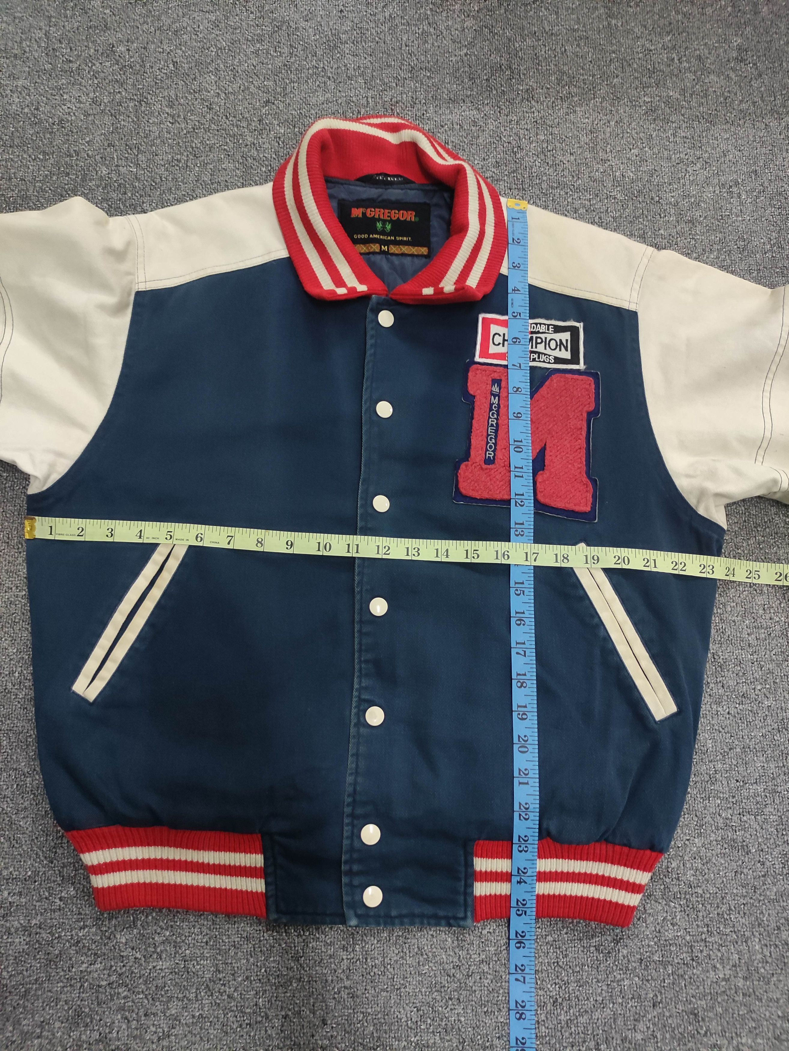 McGregor Vintage Mcgregor Varsity Jacket Snap Button Pacth Size US M / EU 48-50 / 2 - 20 Thumbnail
