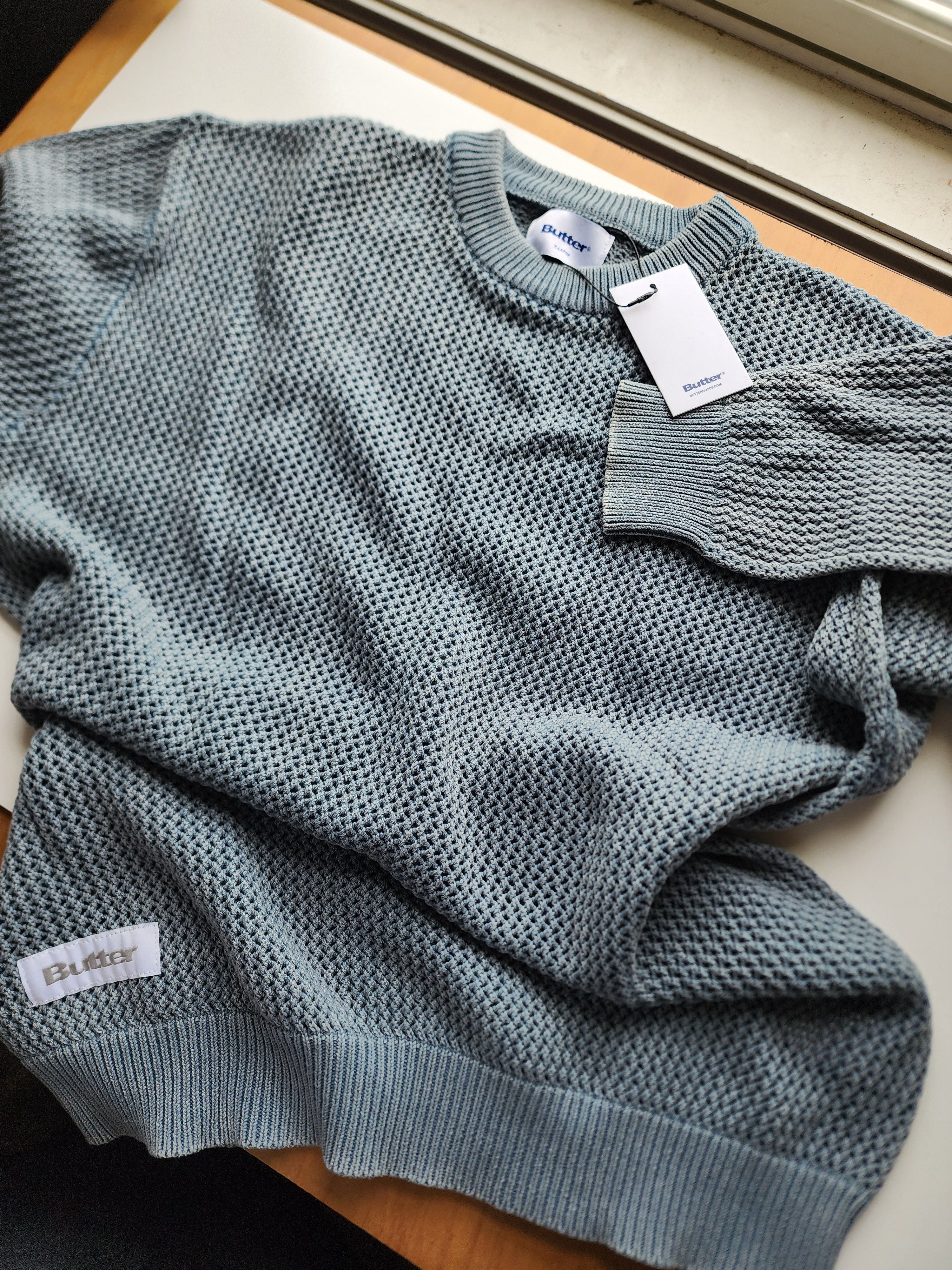 Butter Goods Washed Knitted Sweater Size US XL / EU 56 / 4 - 1 Thumbnail