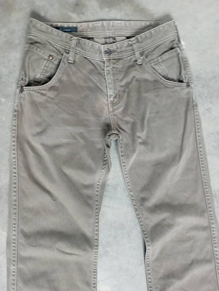 Tornado Mart Flare Jeans Japan John Bull Faded Green Army Bootcut Jeans Size US 29 - 3 Thumbnail