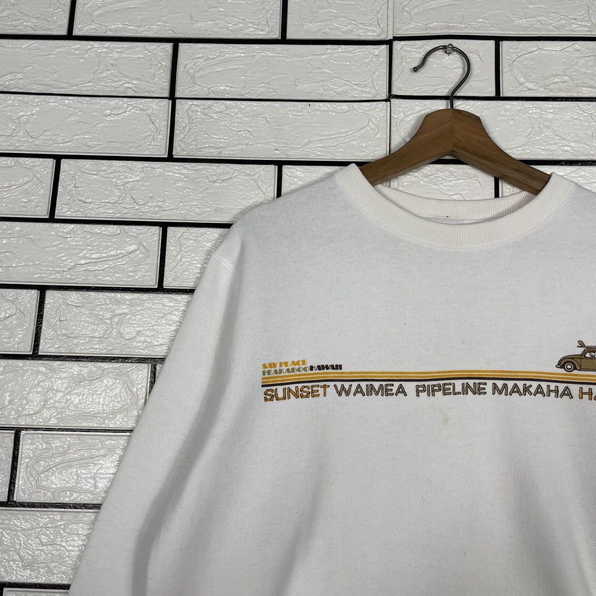Japanese Brand Peakaboo Hawaii Sweatshirt Size M / US 6-8 / IT 42-44 - 6 Thumbnail