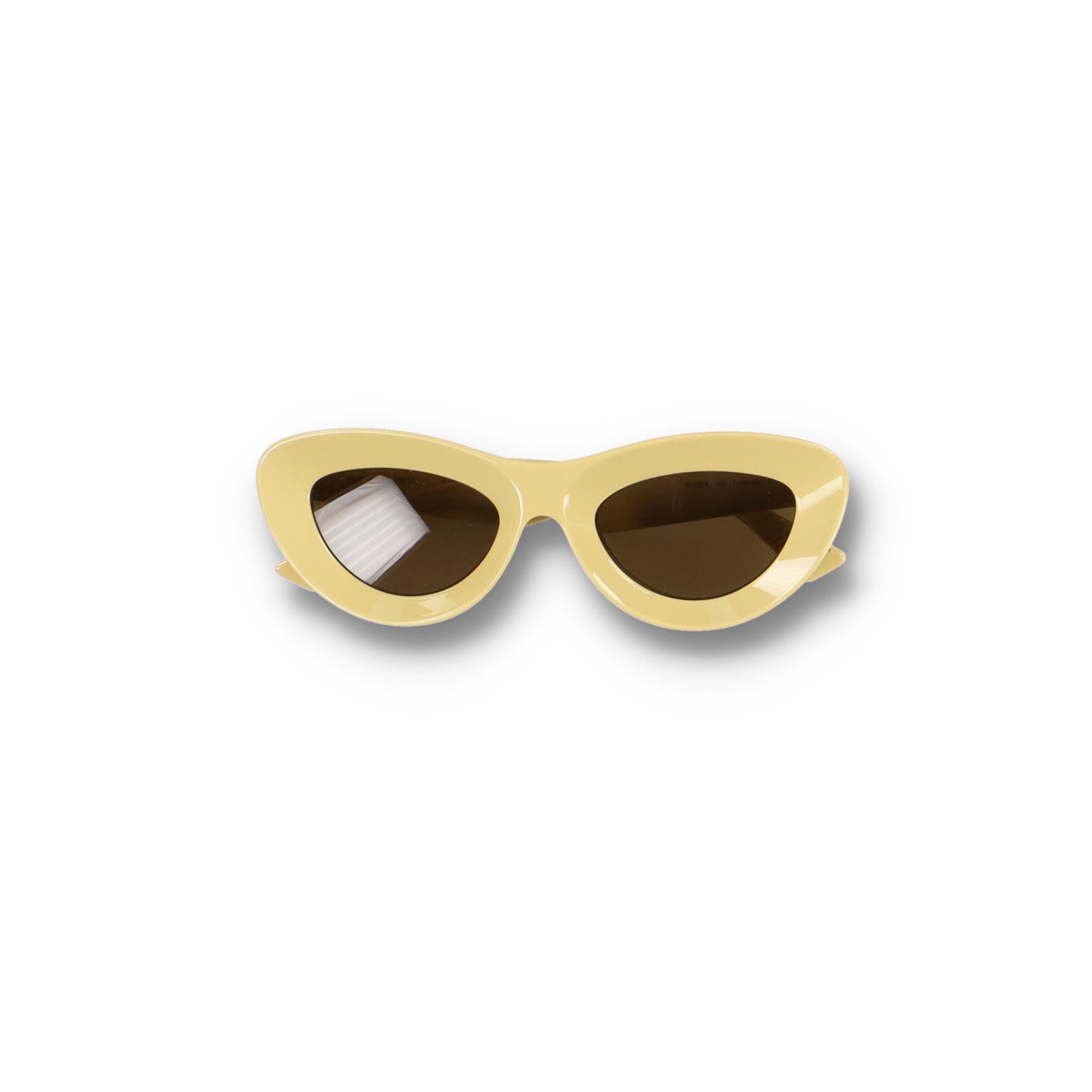 Bottega Veneta Yellow BV1325S Injection Cat Eye Sunglasses Size ONE SIZE - 1 Thumbnail