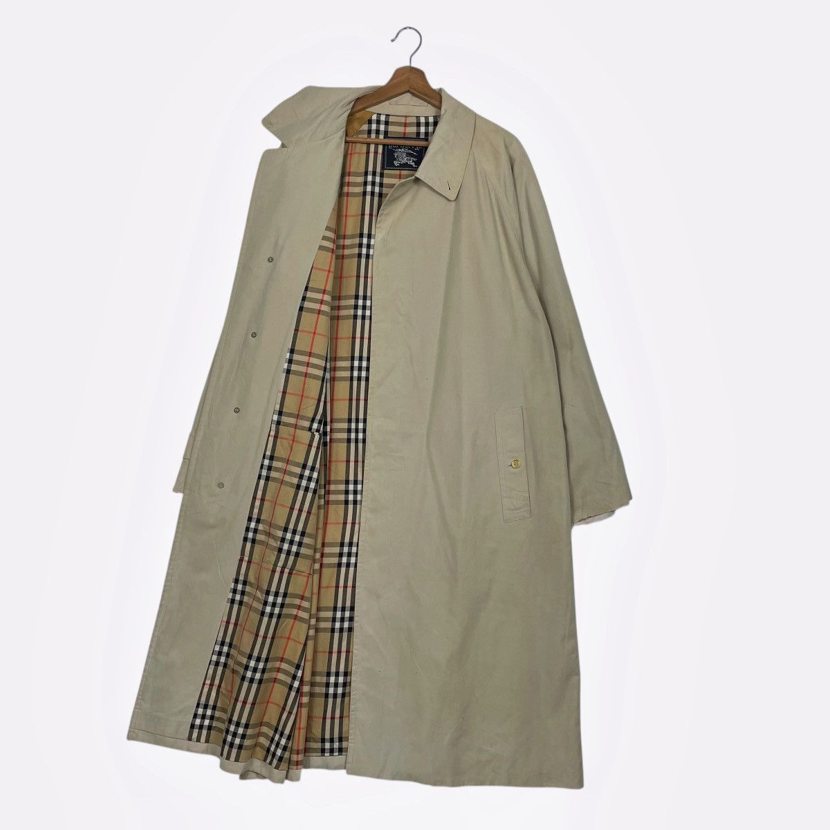Burberry Burberrys Nova Check Trenchcoat Size US L / EU 52-54 / 3 - 1 Thumbnail