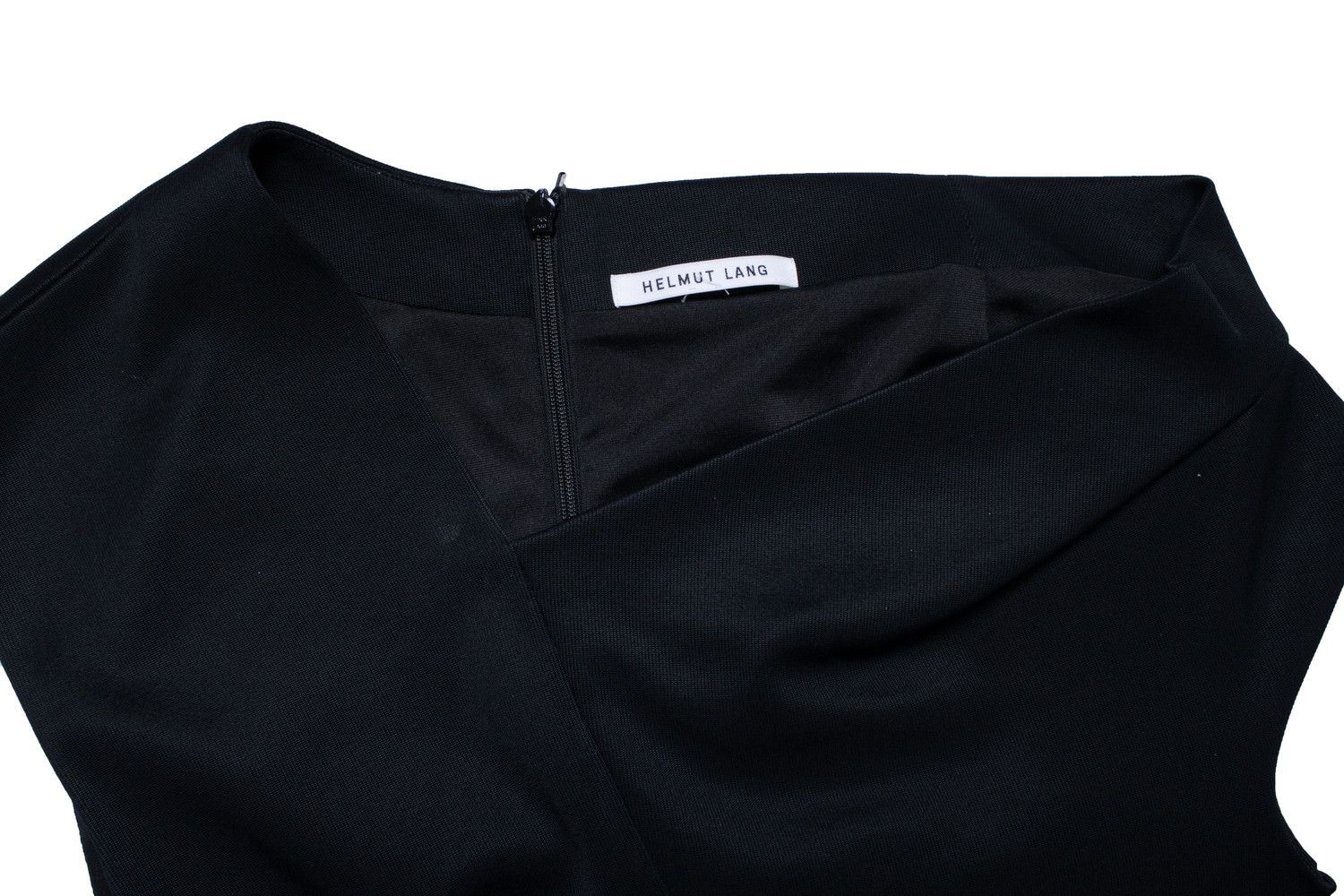 Helmut Lang Helmut lang, black asymmetric off shoulder dress Size M / US 6-8 / IT 42-44 - 5 Thumbnail