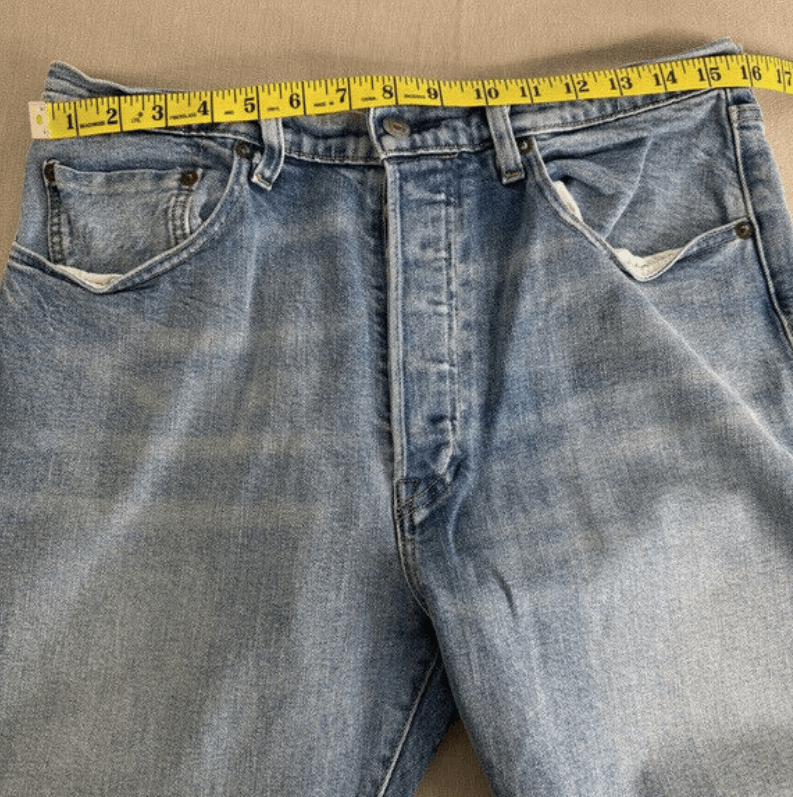 Levi's Made & Crafted Levi’s Made&Crafted 501 Selvedge Patchwork Jeans - 30/31x32 Size US 31 - 7 Thumbnail