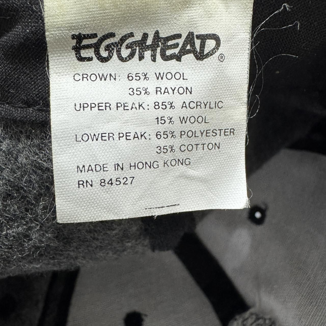Other Vintage Egg Head Software Co. Wool Hat Grey Size ONE SIZE - 5 Thumbnail