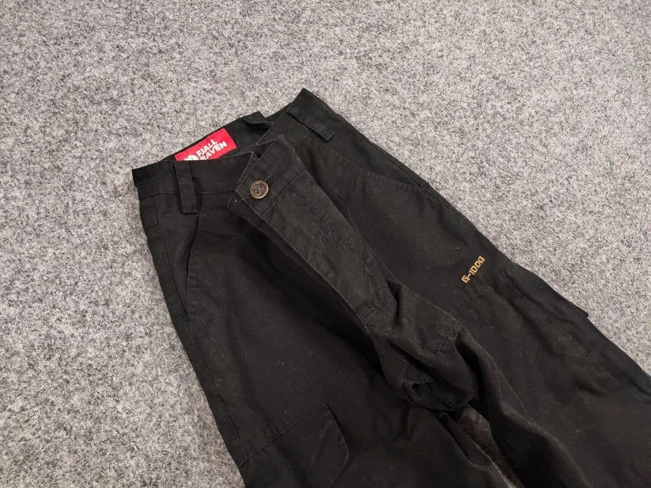 Fjallraven Fjällräven Karla Winter Trousers Cargo Black Pants G1000 Size 36" / US 14 / IT 50 - 12 Thumbnail