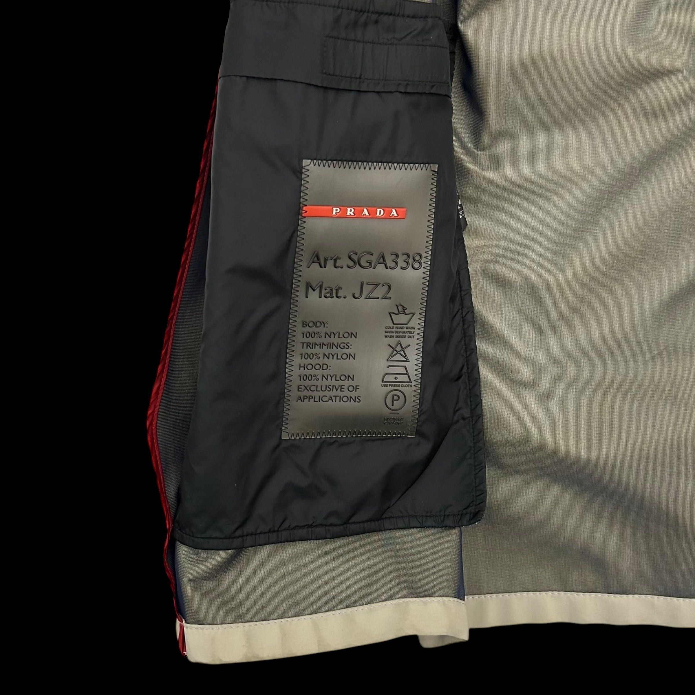 Prada 2003 Prada Luna Rossa Nylon Jacket (Fits L) Size US L / EU 52-54 / 3 - 5 Thumbnail