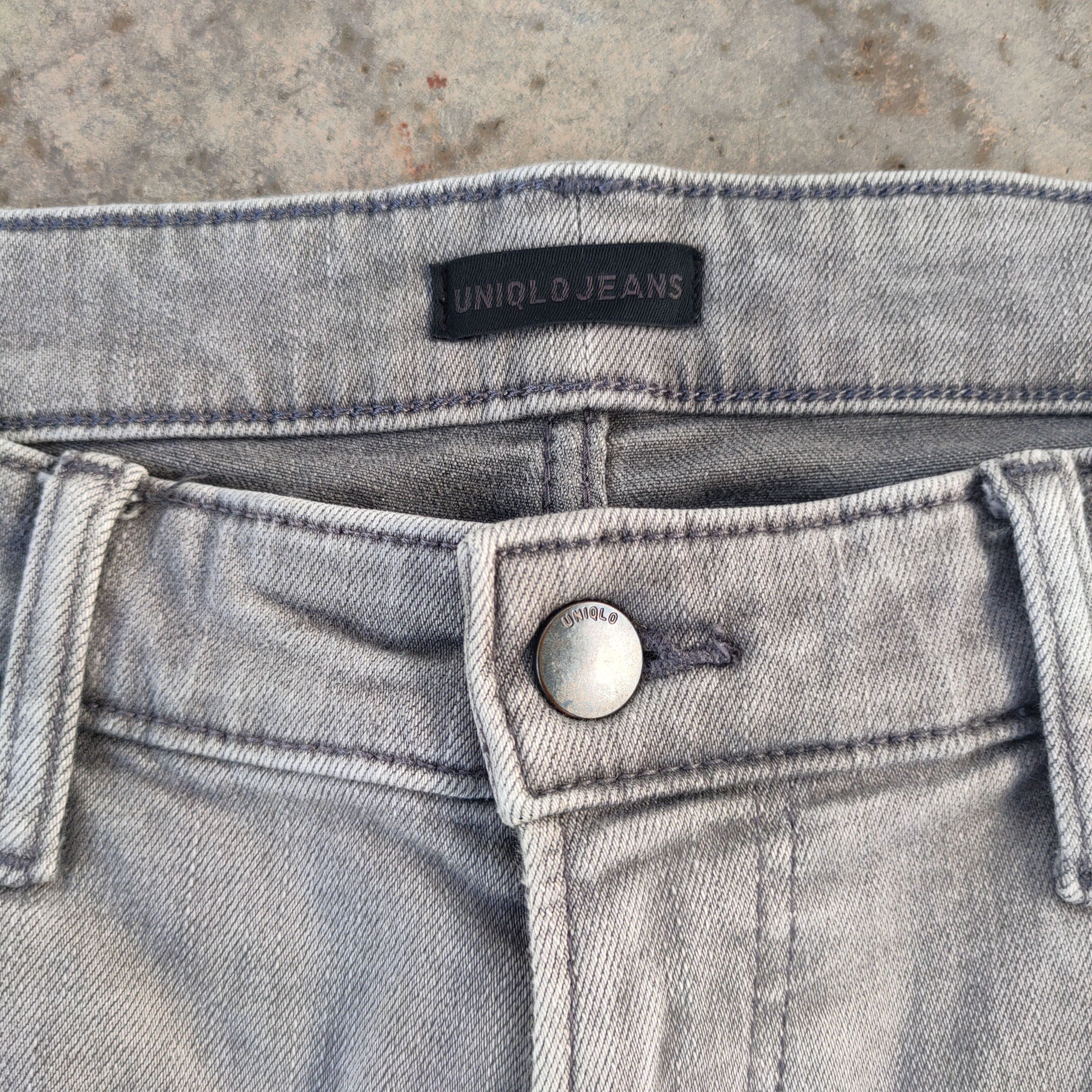 Japanese Brand Vintage skinny japanese faded jean denim pants Size US 33 - 5 Thumbnail